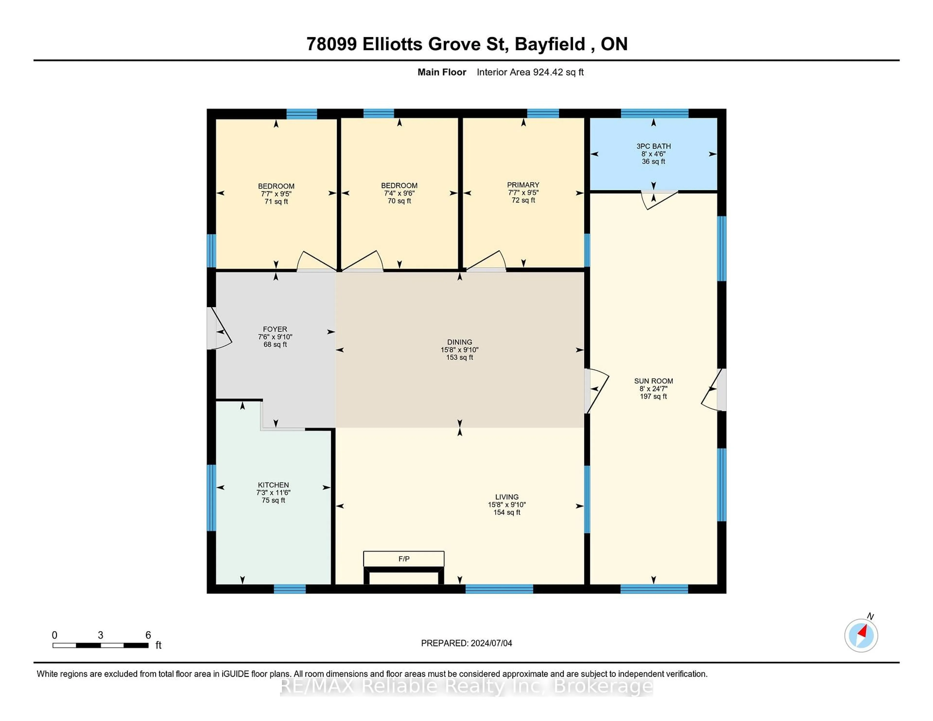 Floor plan for 78099 Elliotts Grove St, Central Huron Ontario N0M 1G0