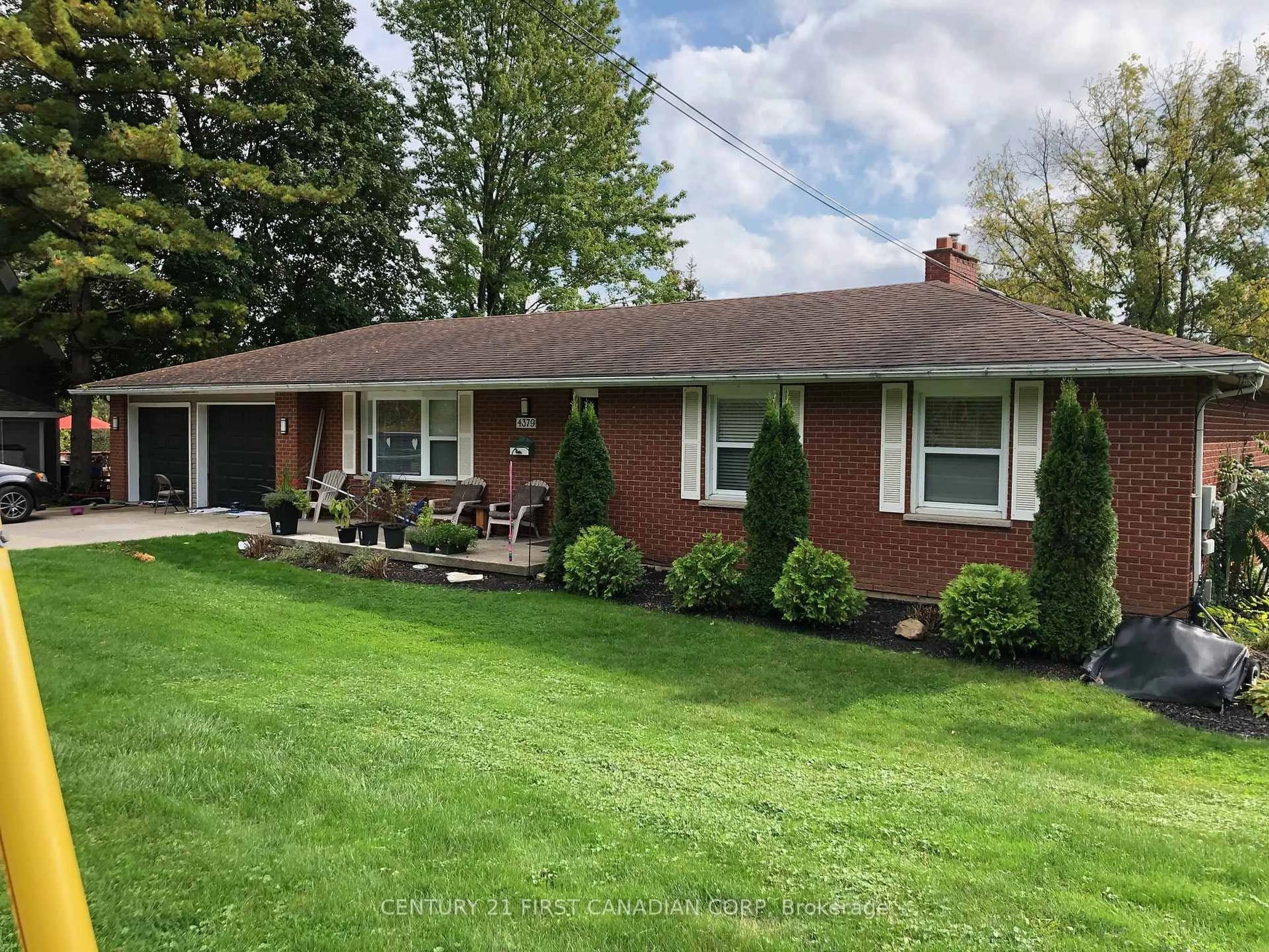 Home with brick exterior material, street for 4379 CATHERINE St, Thames Centre Ontario N0L 1G6