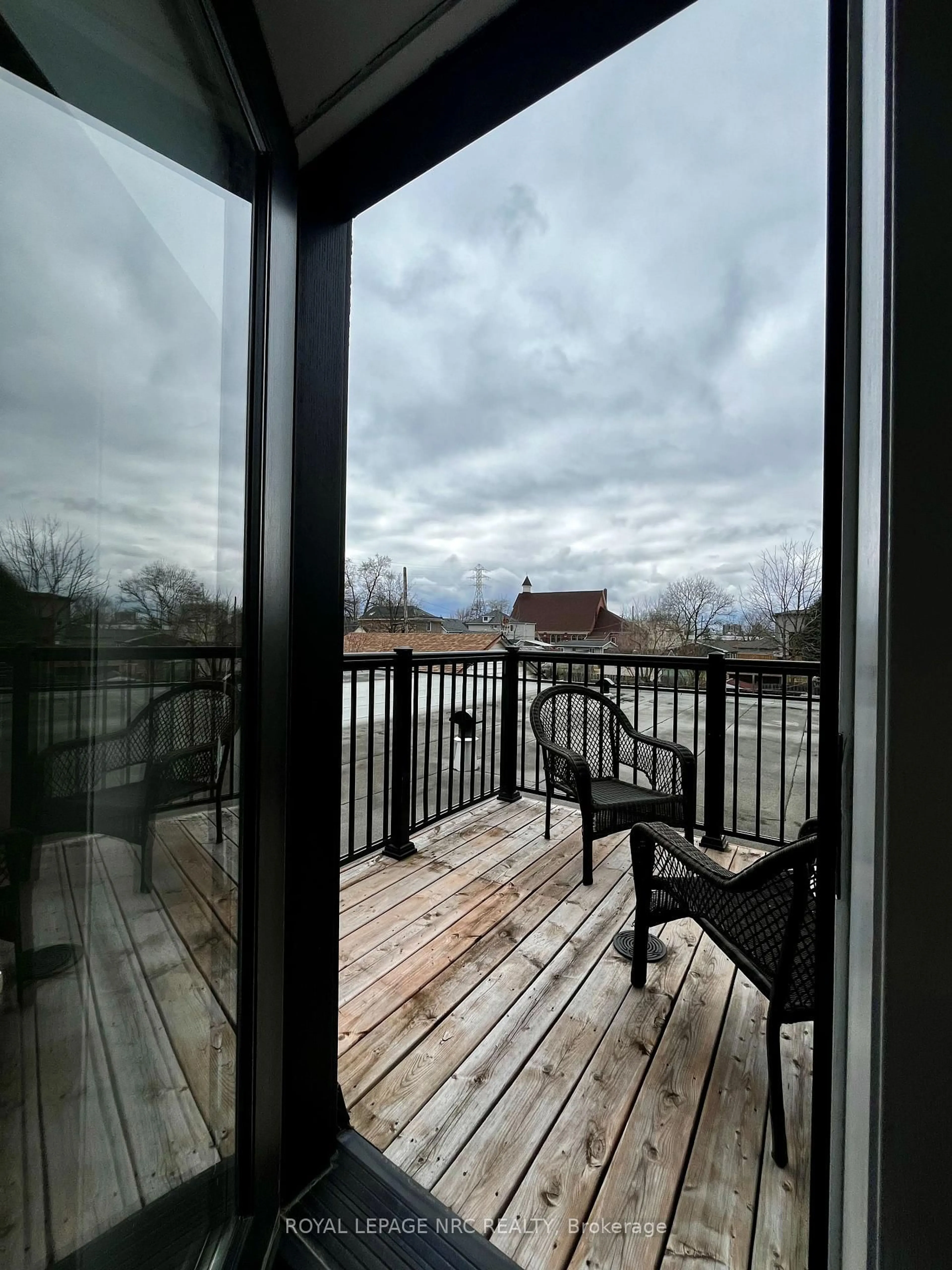Balcony in the apartment, water/lake/river/ocean view for 405 Merritt St #12, St. Catharines Ontario L2P 1P5