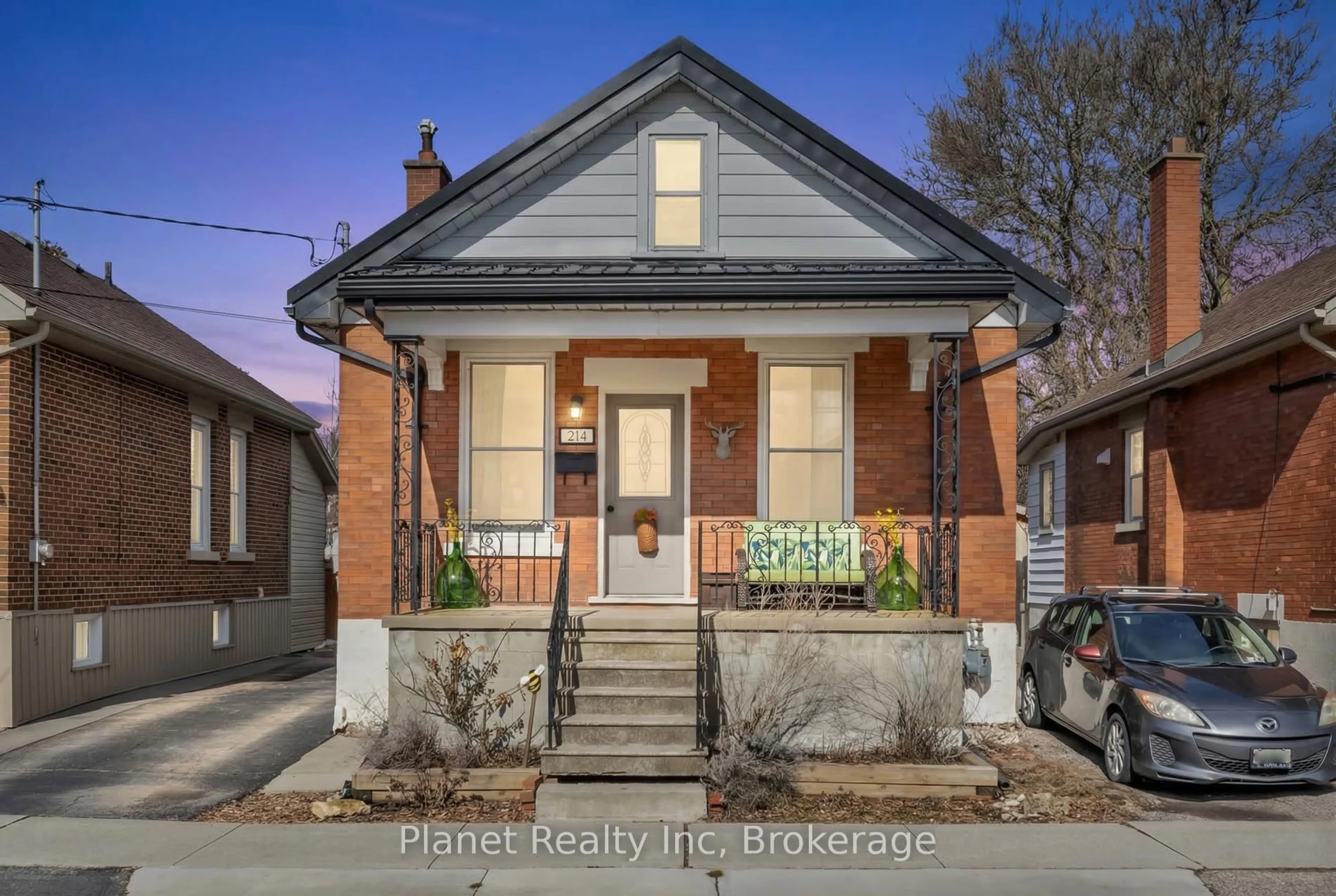 Home with brick exterior material, street for 214 Ferguson St, Guelph Ontario N1E 2Z3