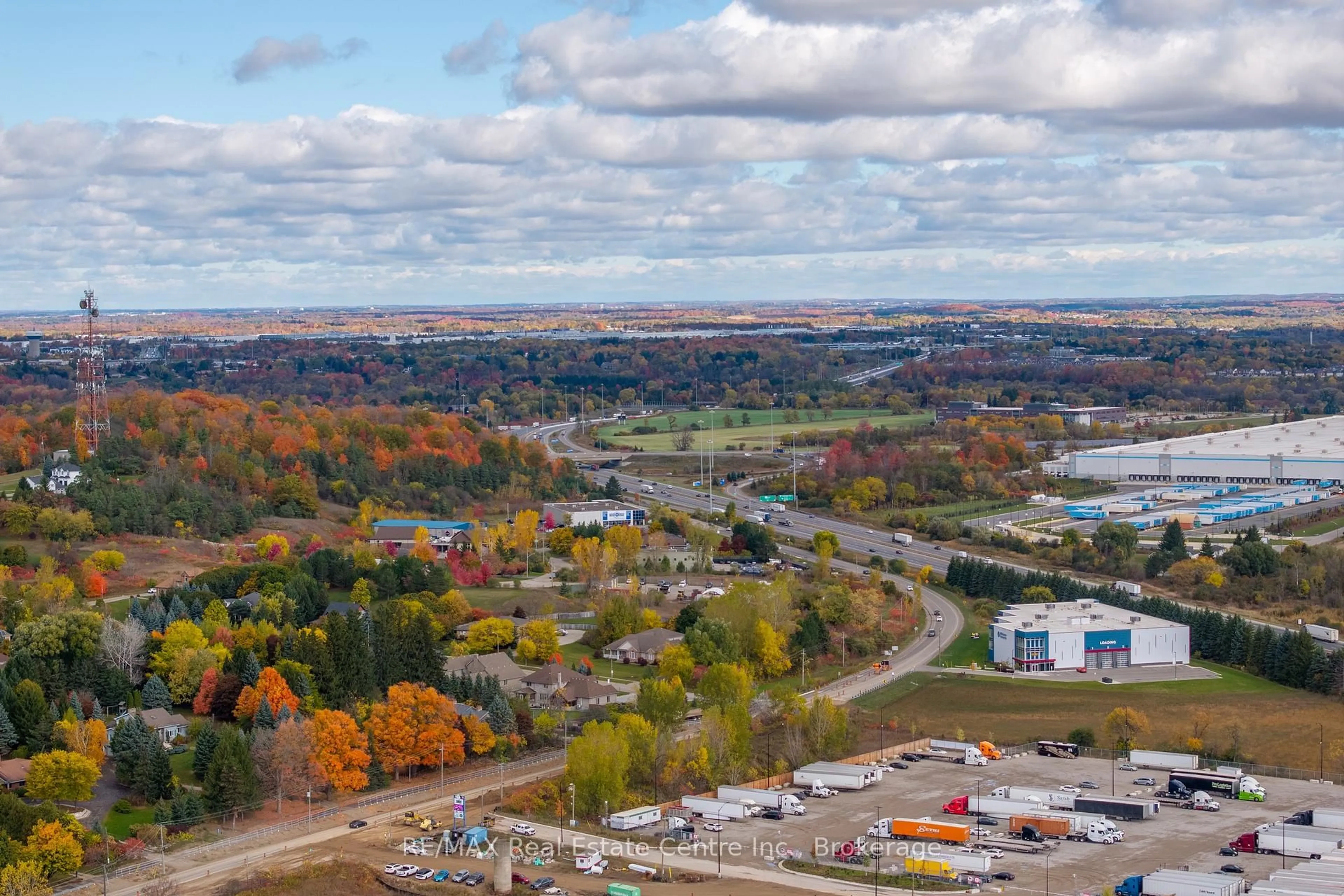 A pic from outside/outdoor area/front of a property/back of a property/a pic from drone, unknown for 525 New Dundee Rd #101, Kitchener Ontario N2P 0K8