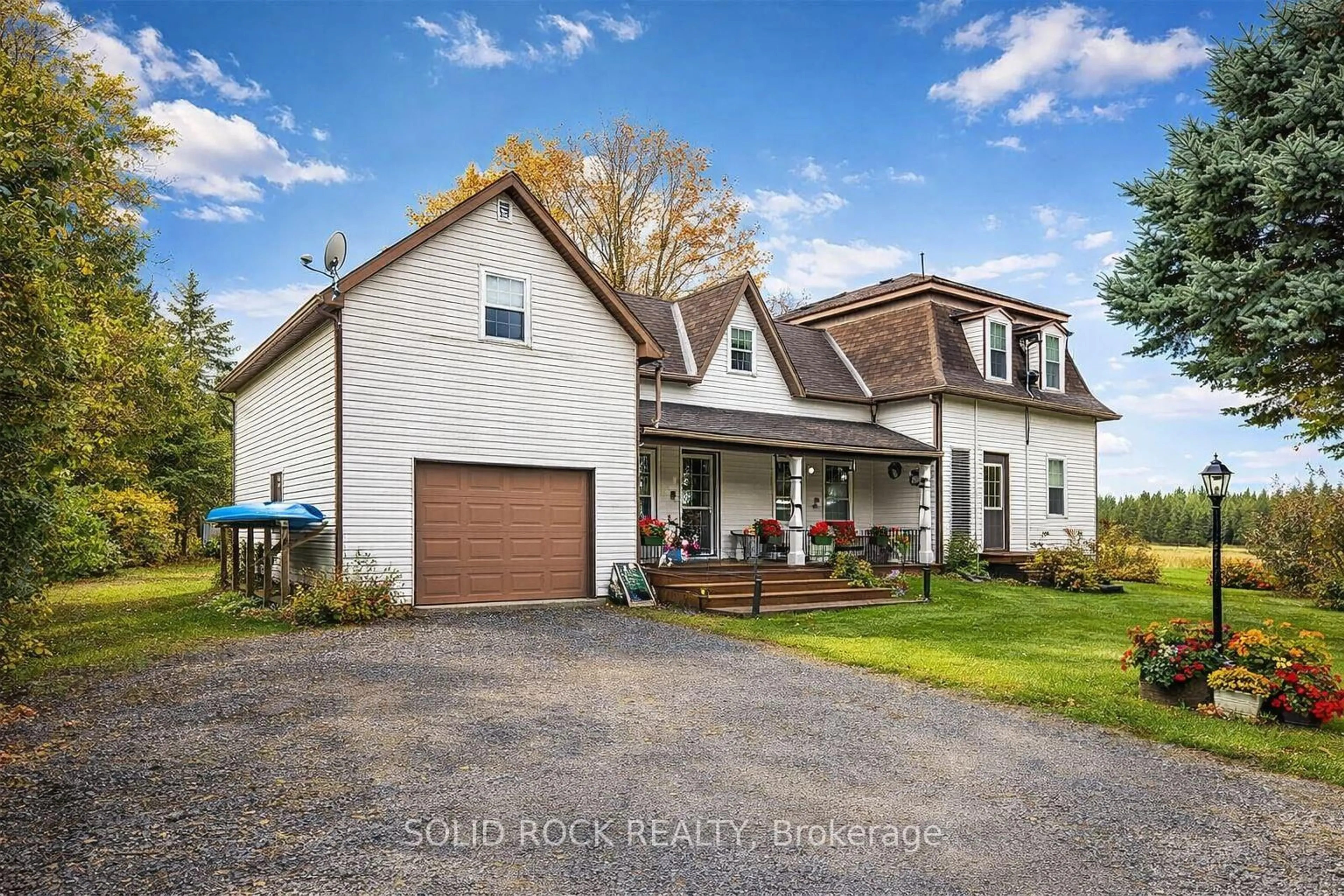 A pic from outside/outdoor area/front of a property/back of a property/a pic from drone, street for 1262 Rodney Lane, North Dundas Ontario K0C 2K0