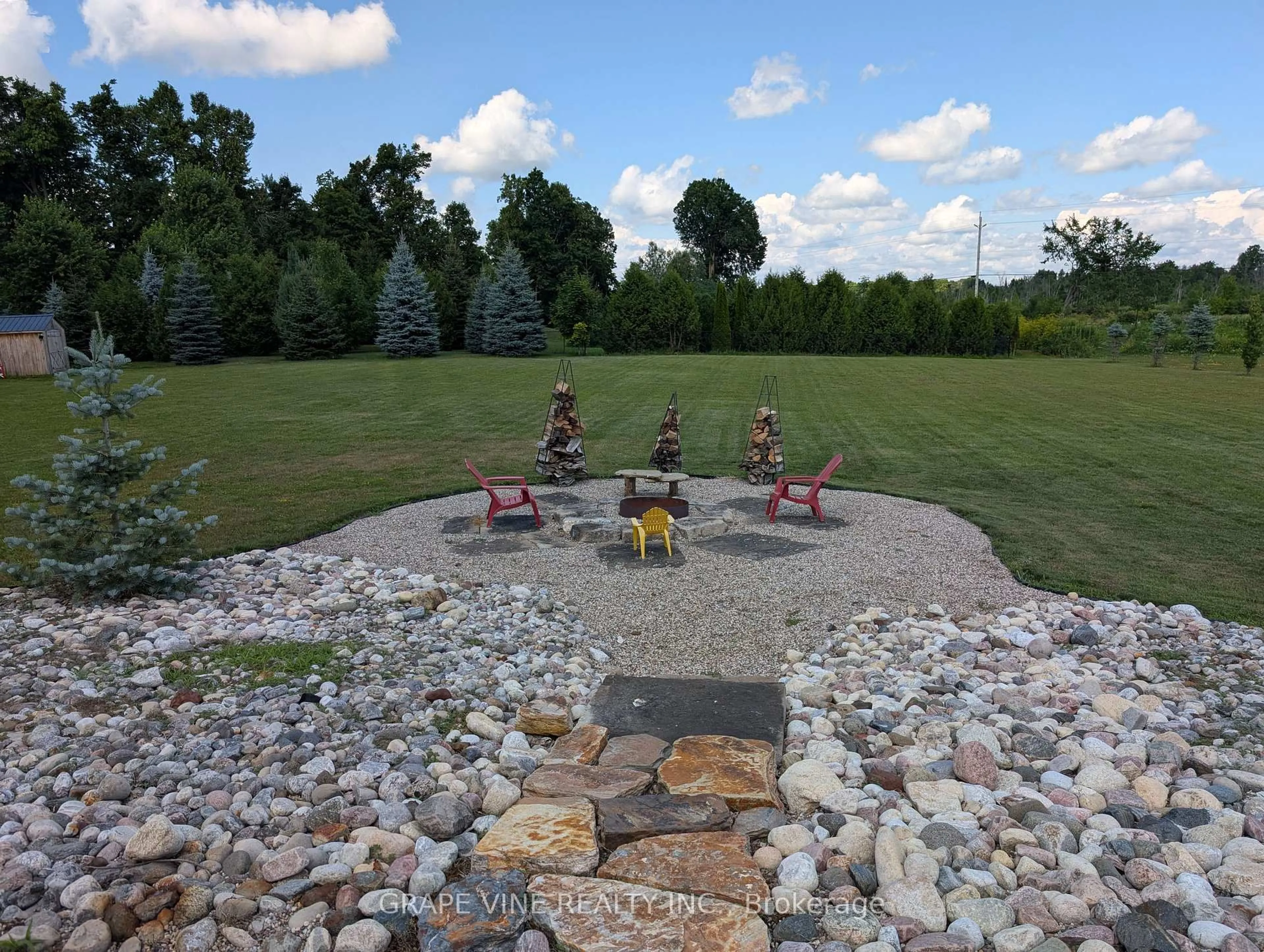 Patio, water/lake/river/ocean view for 138 Ashton Creek Cres, Ashton Ontario K0A 1B0