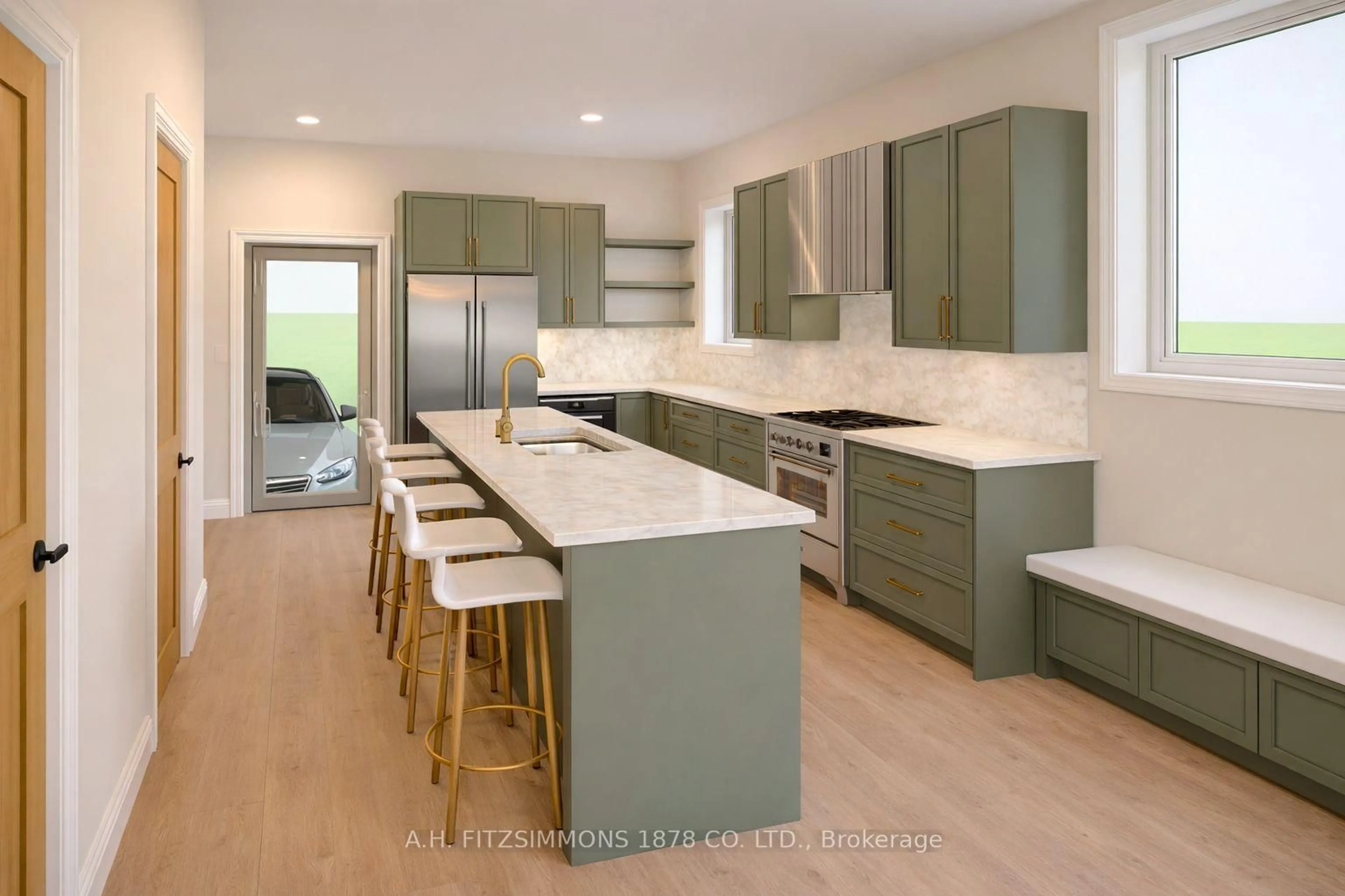 Contemporary kitchen, unknown for 86 Fifth Ave, Ottawa Ontario K1S 2M7