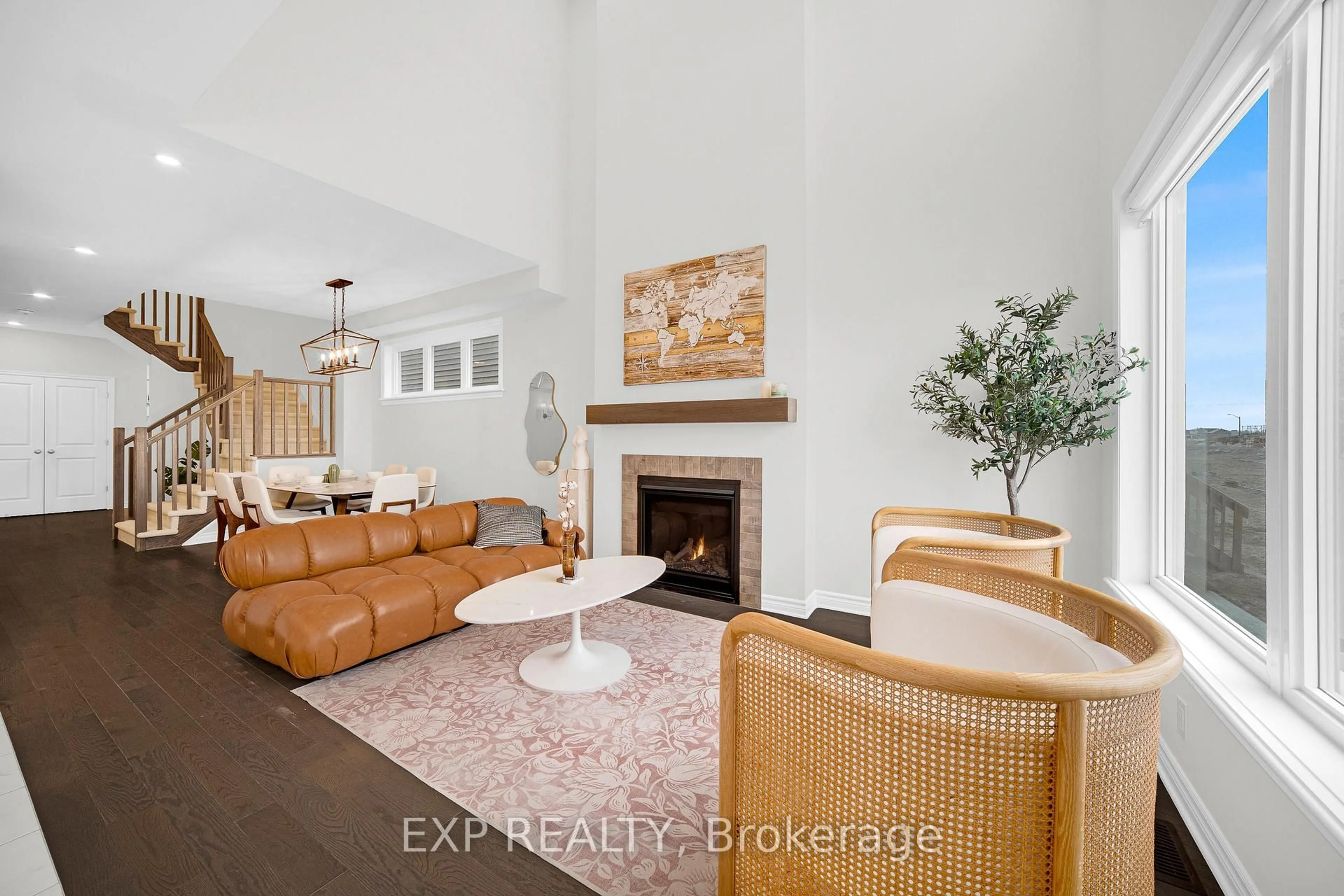 Living room with furniture, unknown for 52 Whooping Crane Rdge, Ottawa Ontario K4M 0P2