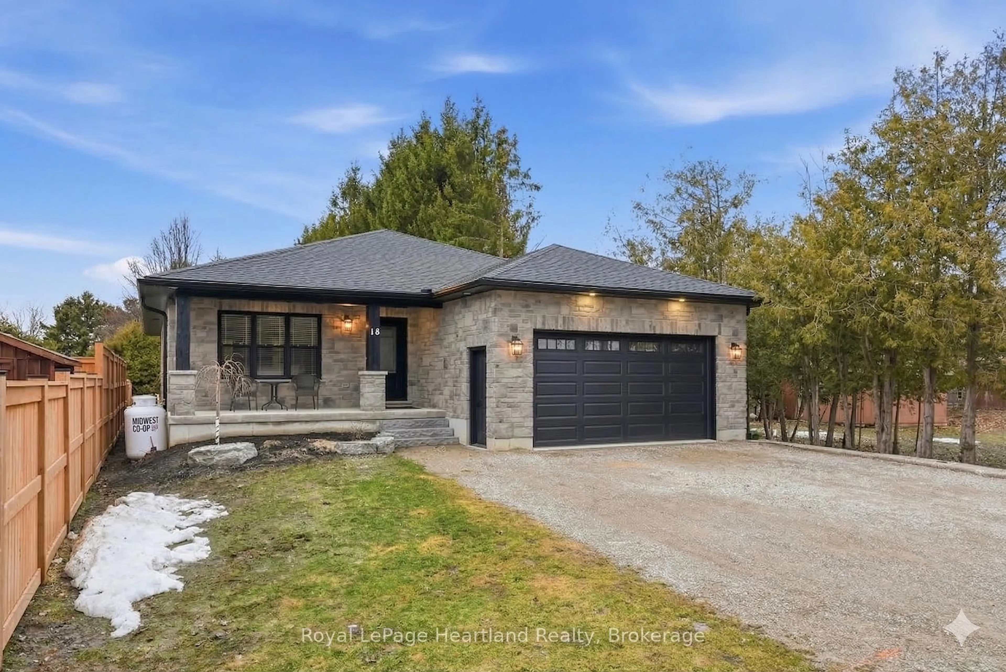 Home with brick exterior material, street for 18 Geddes St, Minto Ontario N0G 1M0