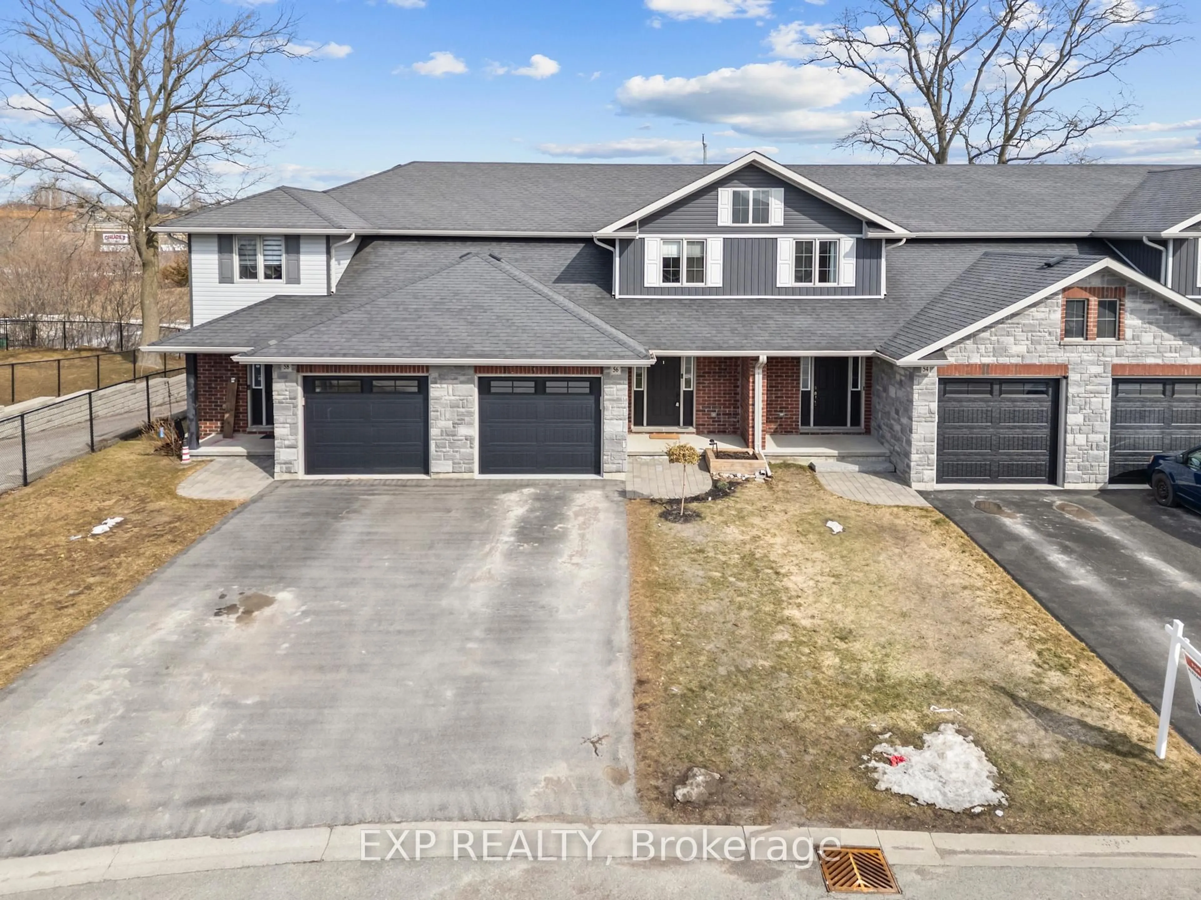 A pic from outside/outdoor area/front of a property/back of a property/a pic from drone, street for 56 Cortland Cres, Quinte West Ontario K8V 0E9