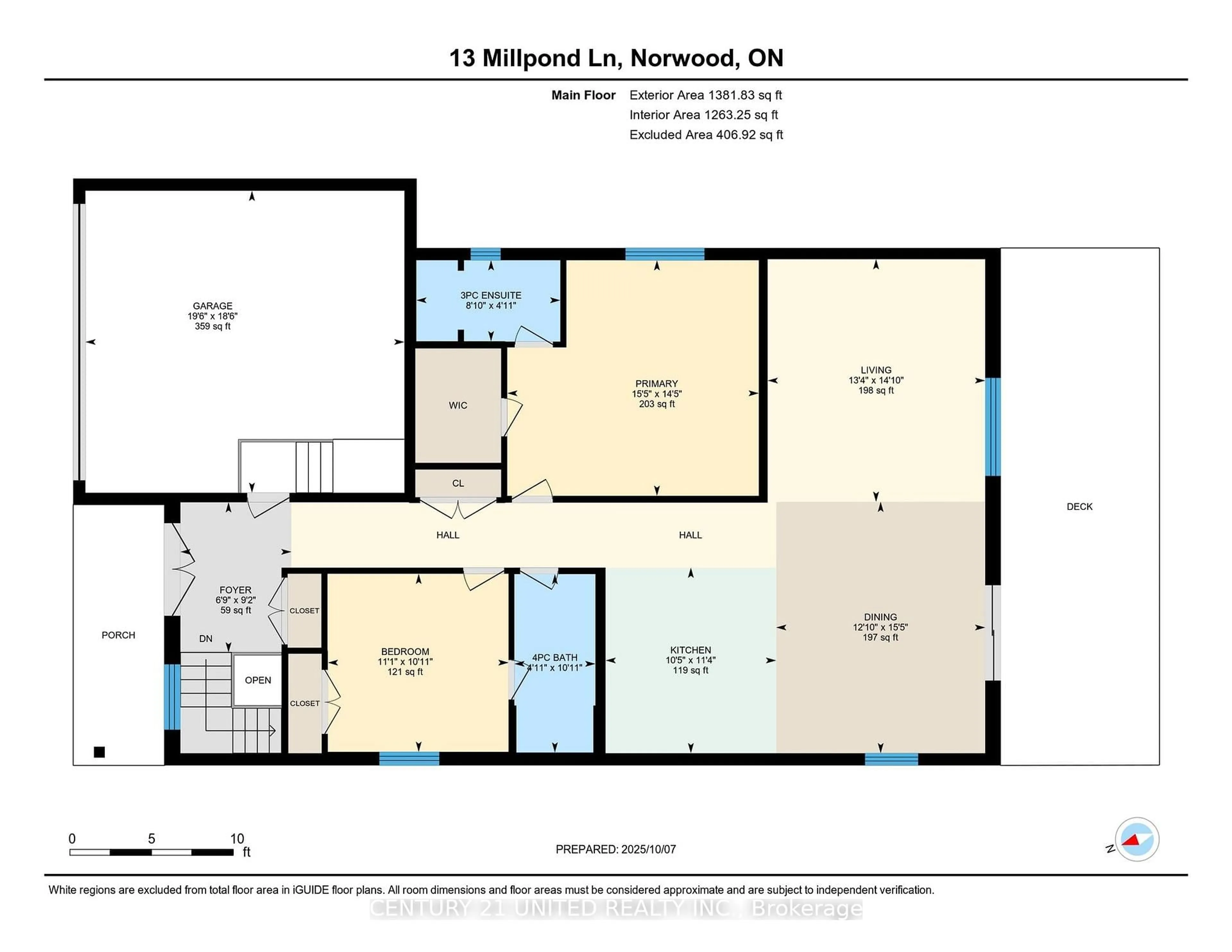 Floor plan for 13 Millpond Lane, Asphodel-Norwood Ontario K0L 2V0