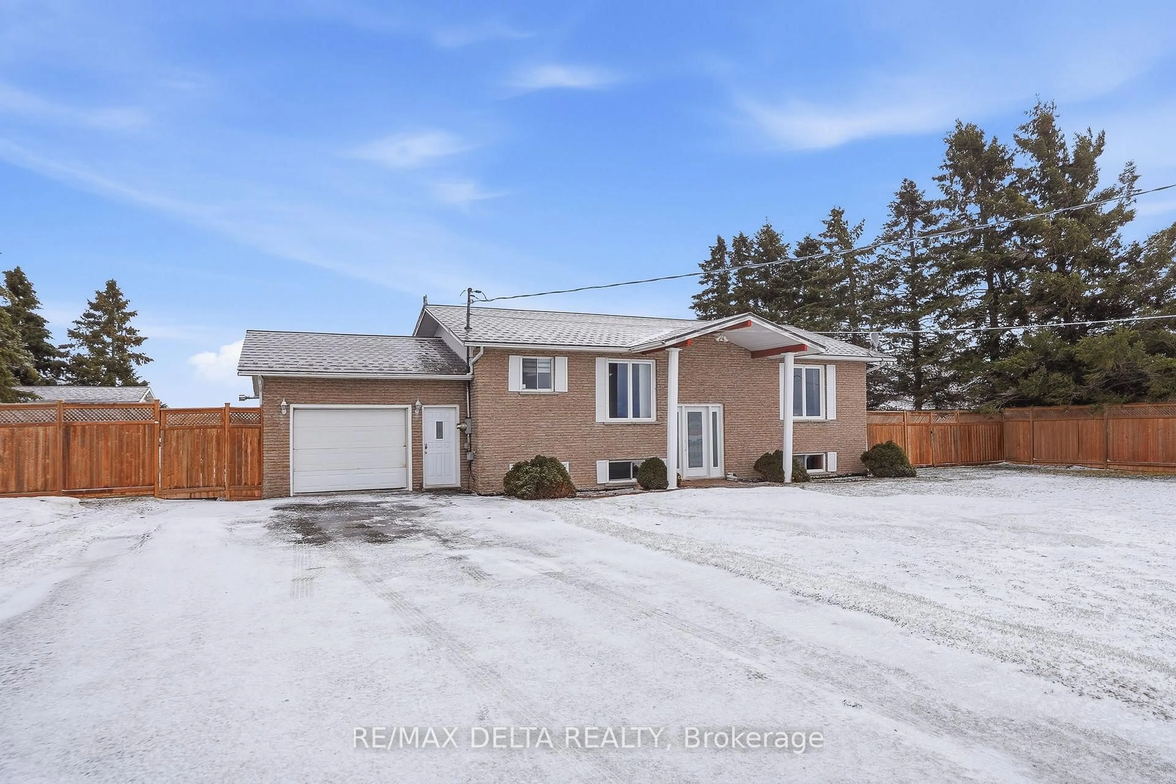 A pic from outside/outdoor area/front of a property/back of a property/a pic from drone, street for 4359 County Rd 9 Rd, The Nation Ontario K0C 2B0