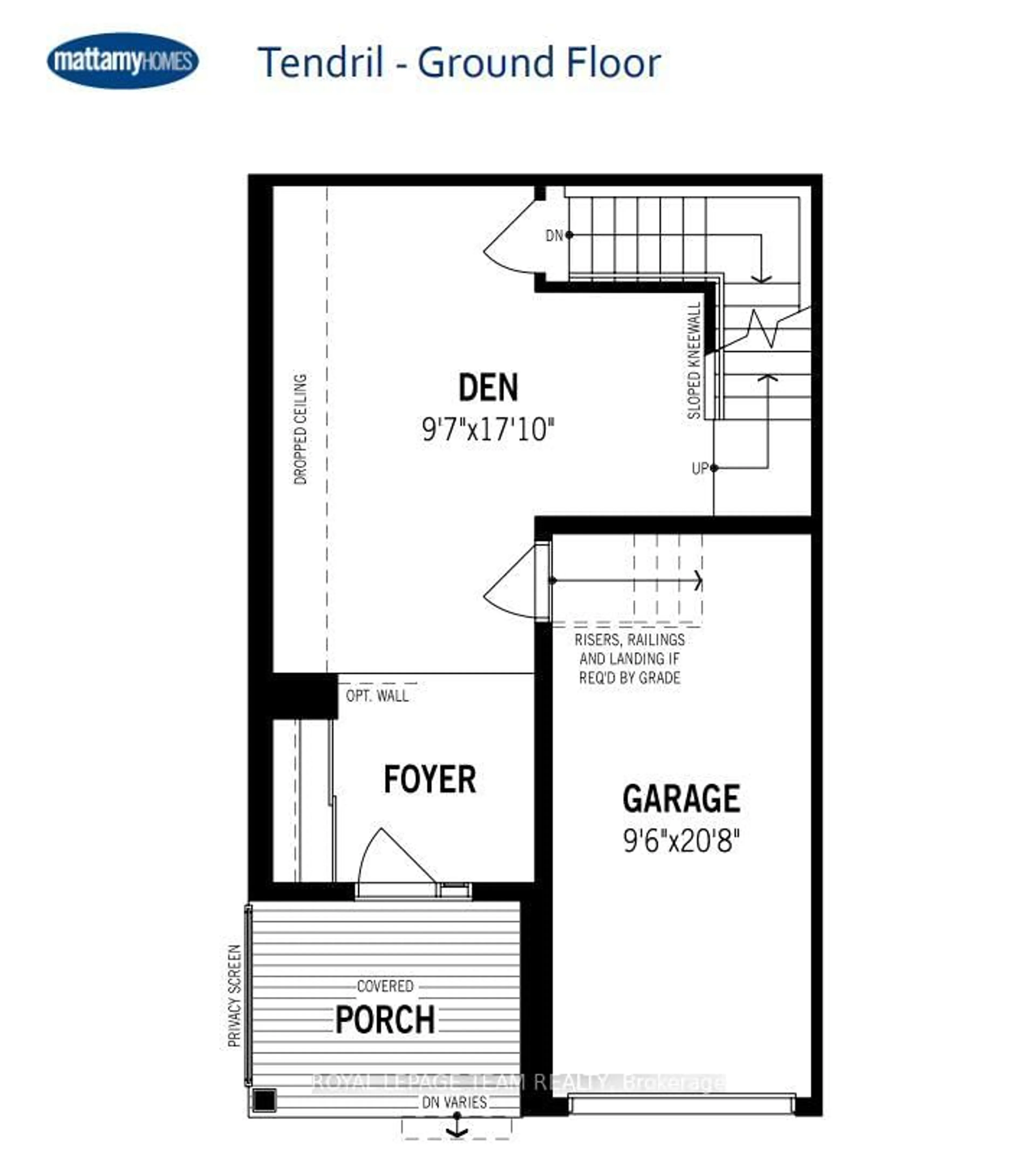Floor plan for 110 Monty Private, North Grenville Ontario K0G 1J0