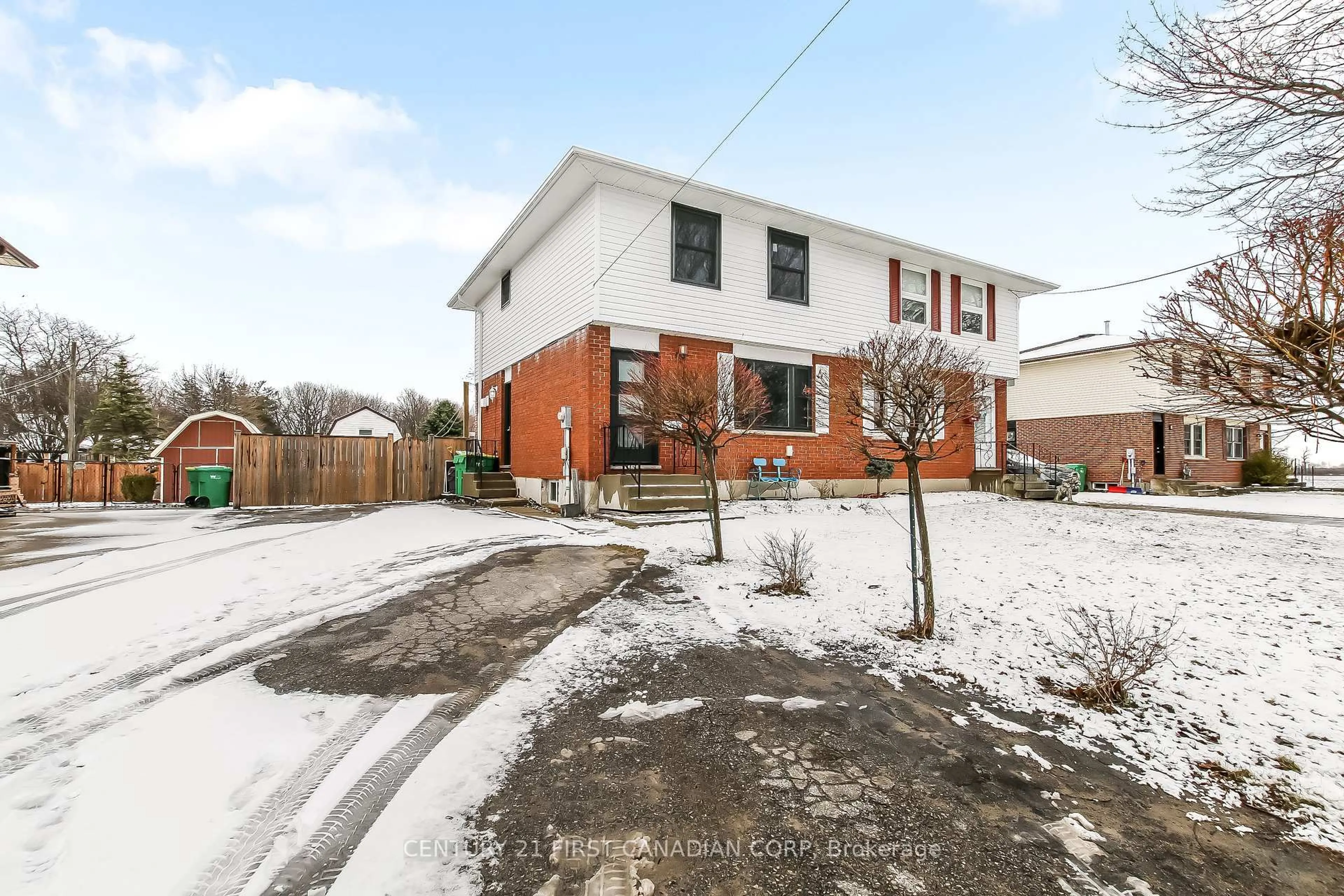 Home with brick exterior material, street for 111B Symes St, Southwest Middlesex Ontario N0L 1M0