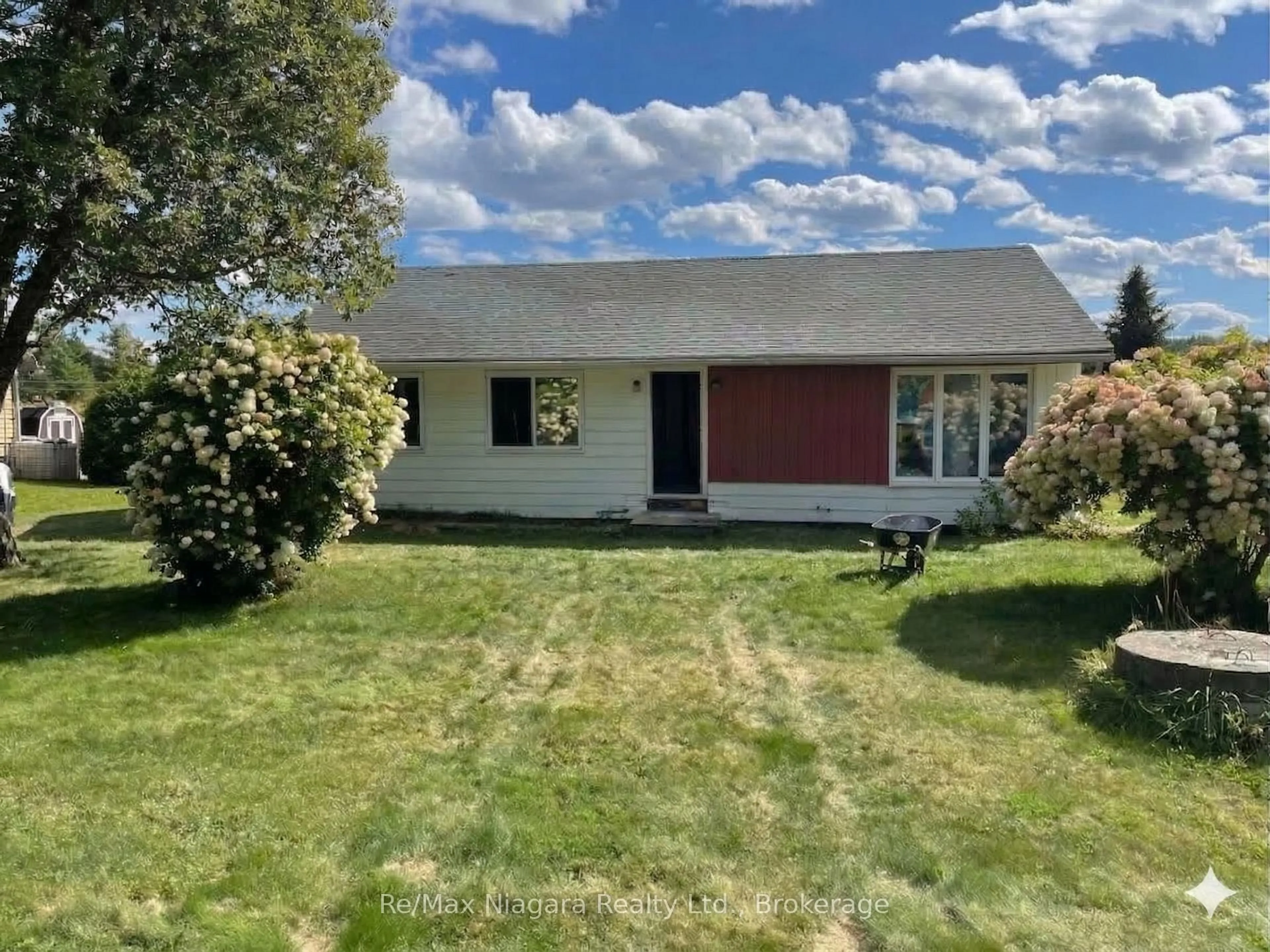 A pic from outside/outdoor area/front of a property/back of a property/a pic from drone, street for 30 Walford Rd, Sables-Spanish Rivers Ontario P0P 2E0