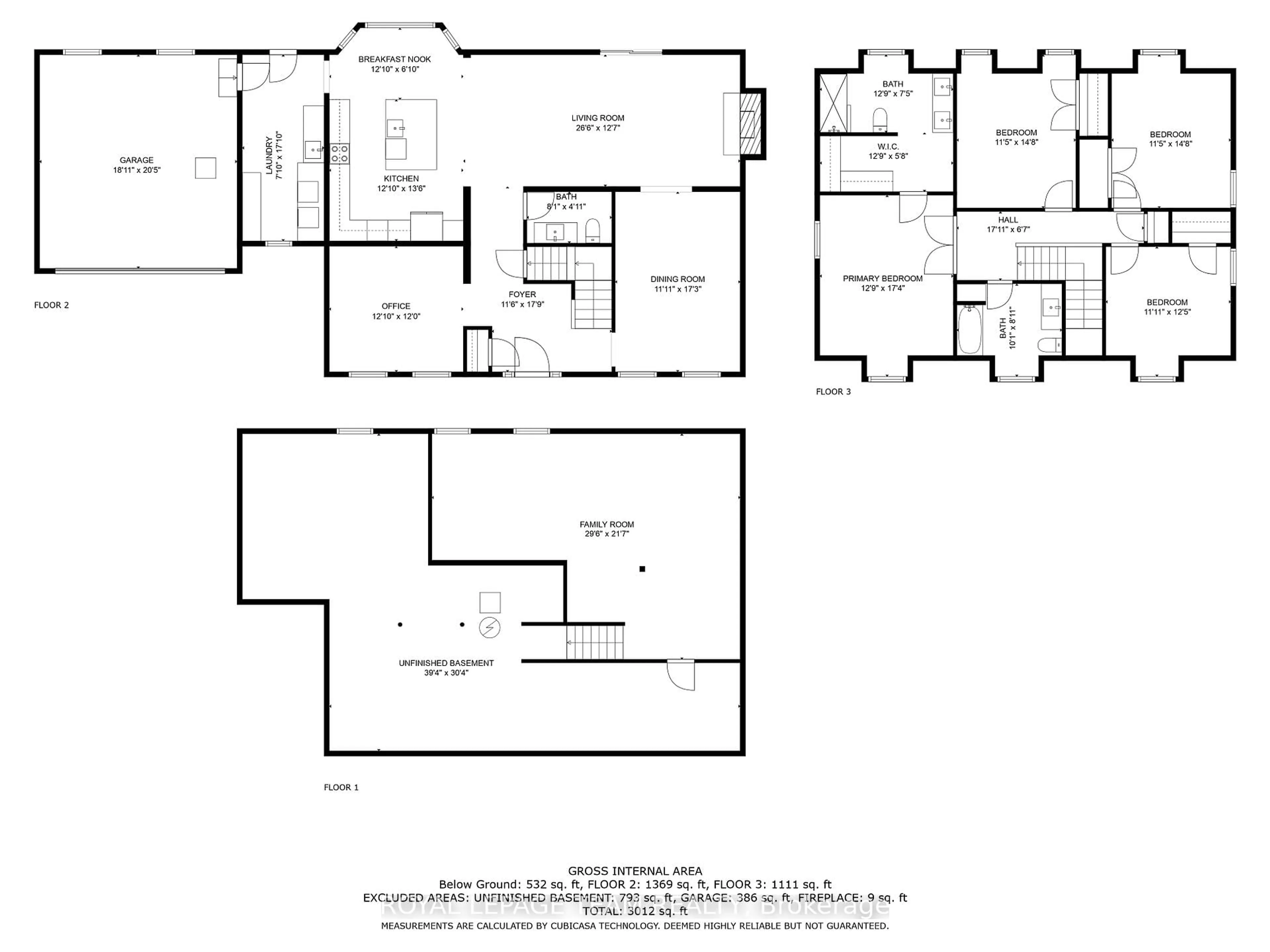 Floor plan for 5545 Van Vliet Rd, Manotick Ontario K4M 1J4