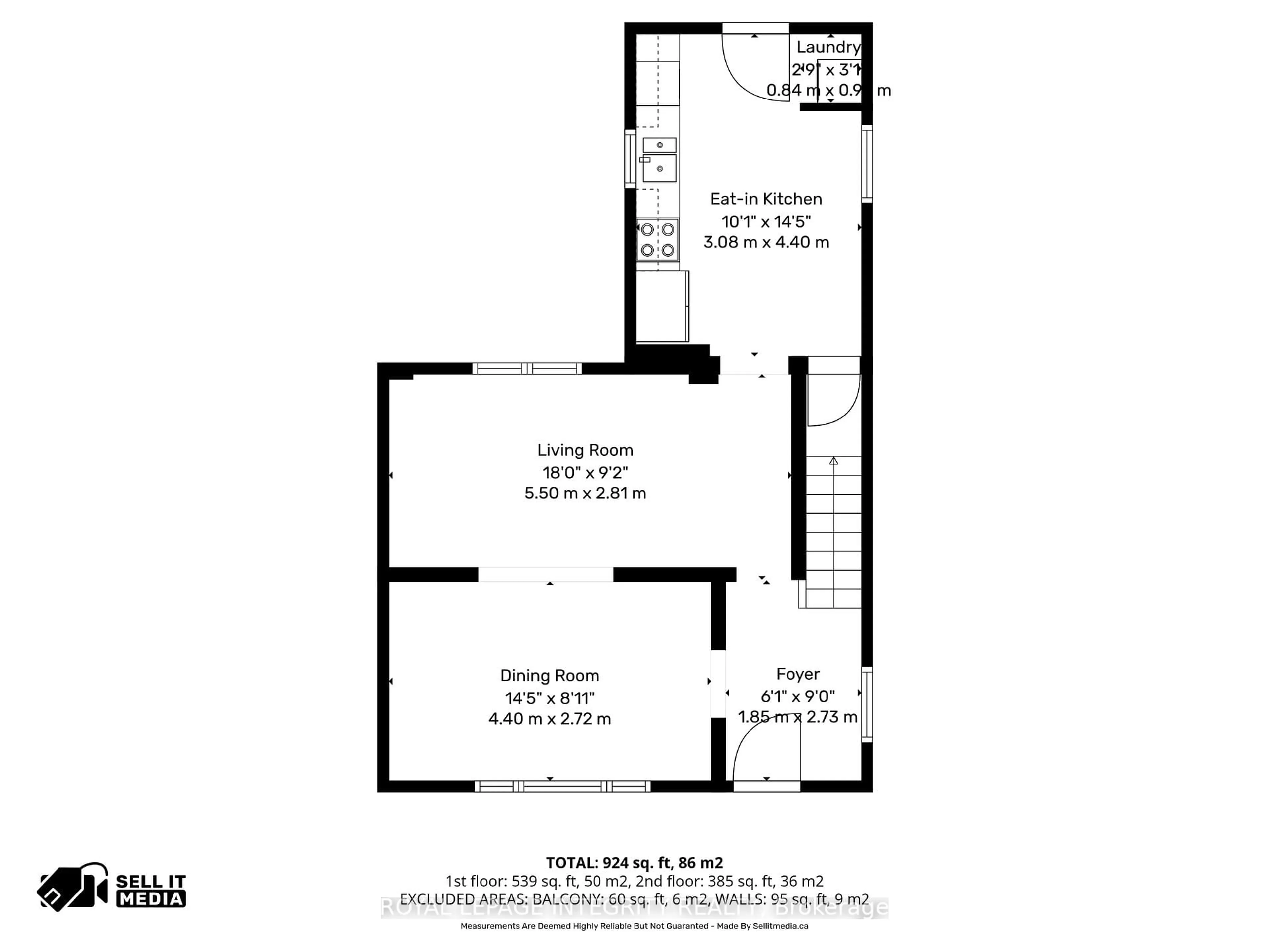 Floor plan for 57 Havey St, Arnprior Ontario K7S 3J6