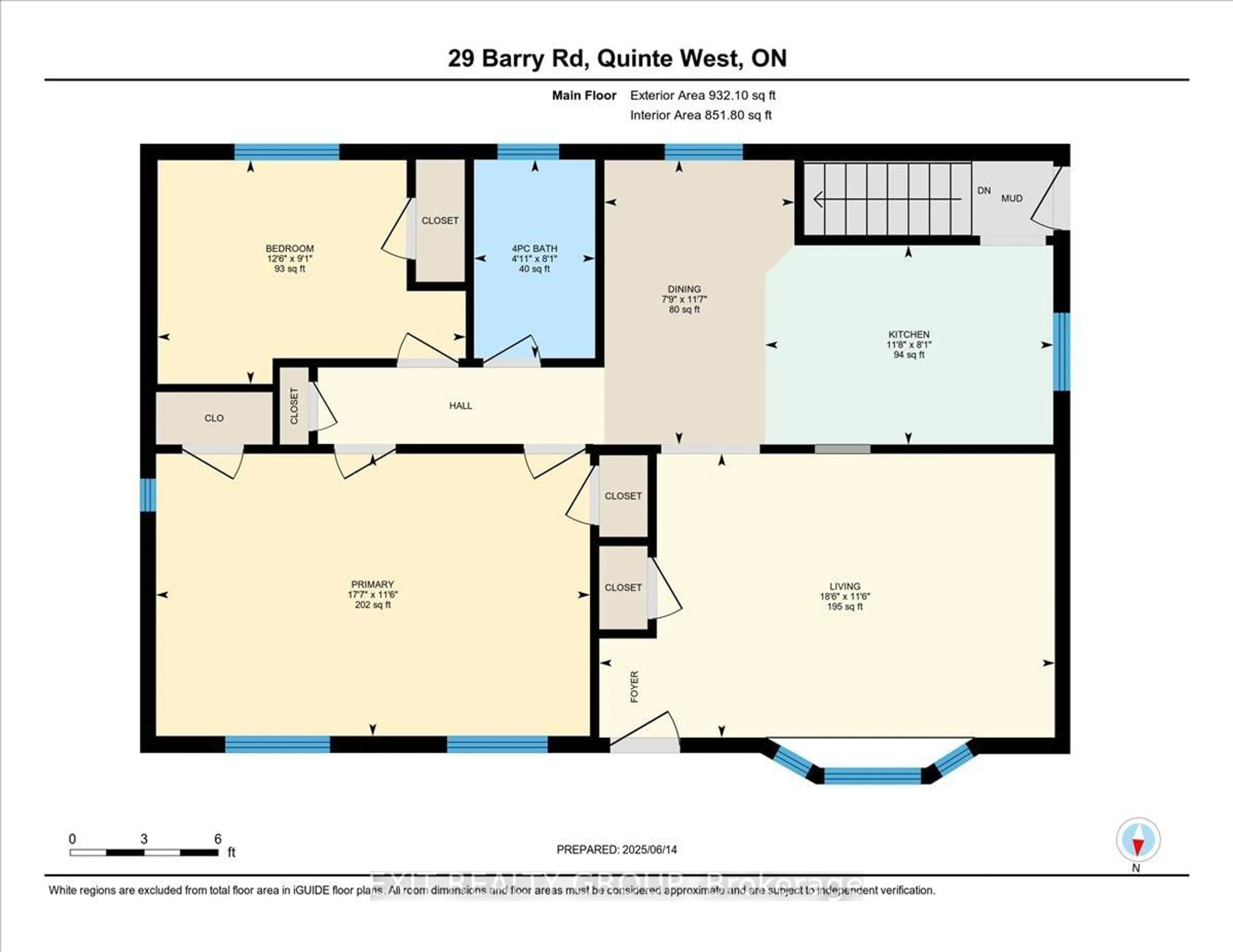 Floor plan for 29 Barry Rd, Quinte West Ontario K8V 0M3