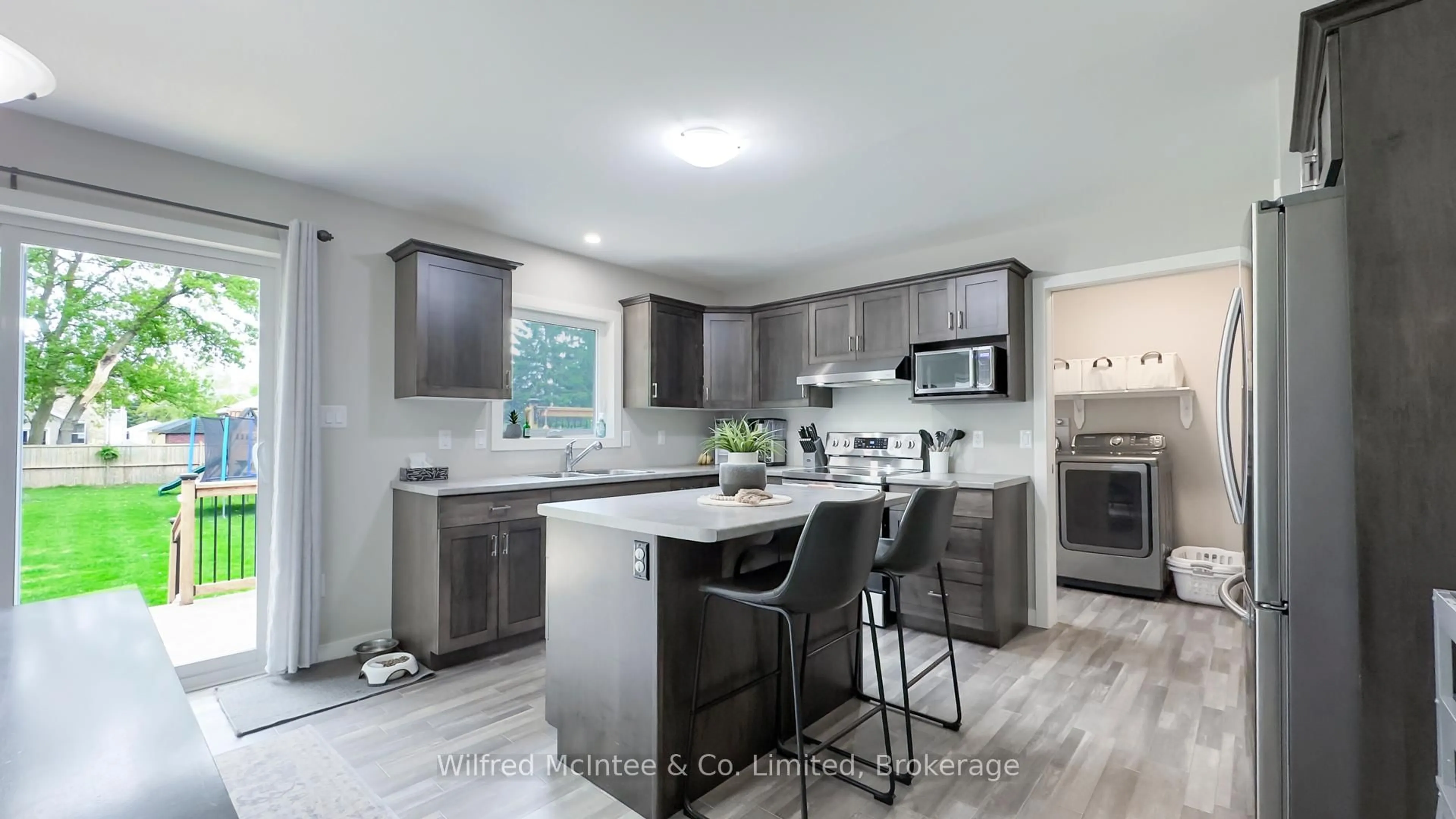 Open concept kitchen, ceramic/tile floor for 270 Albert St, Huron East Ontario N0G 1H0