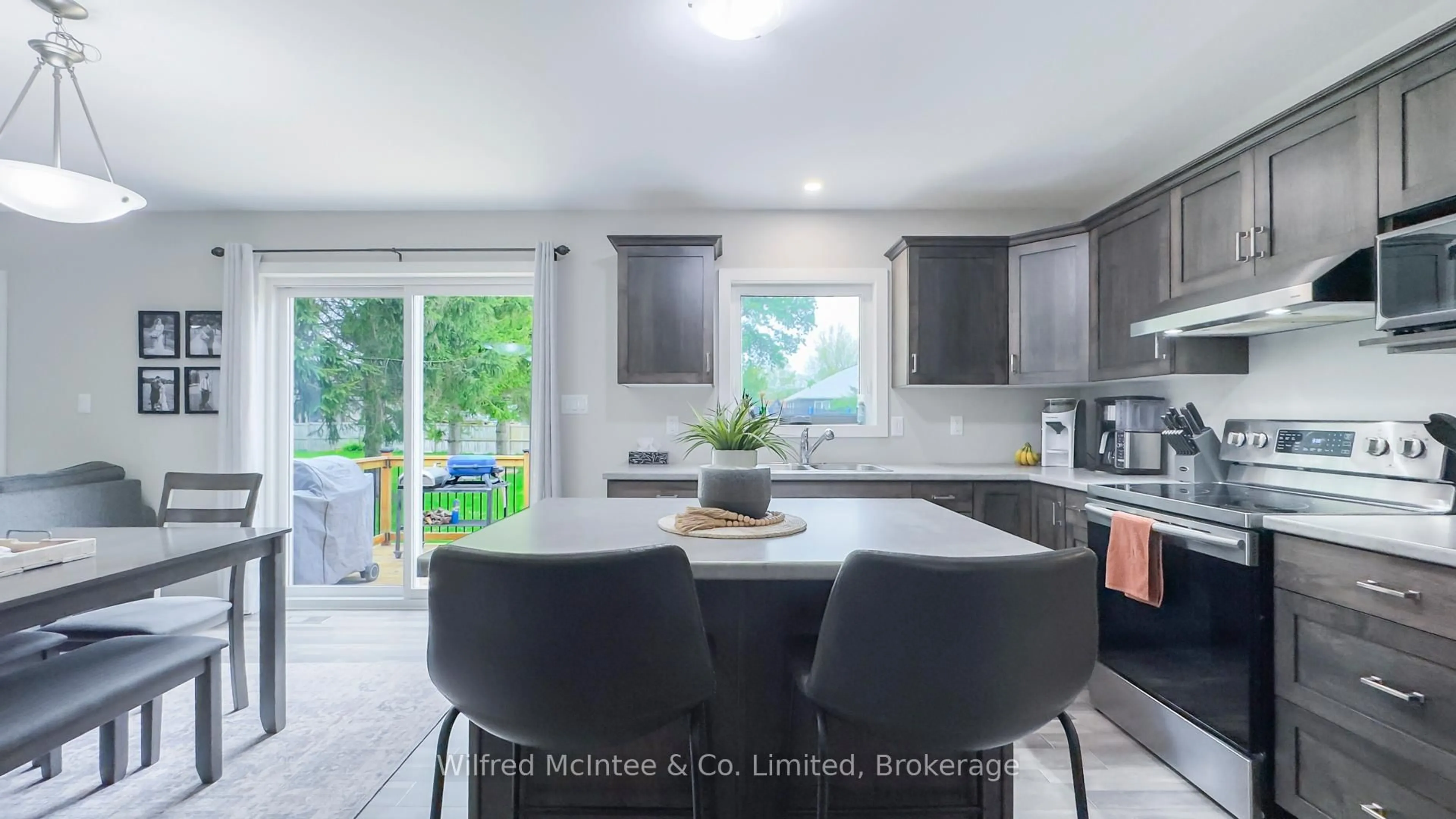 Open concept kitchen, ceramic/tile floor for 270 Albert St, Huron East Ontario N0G 1H0