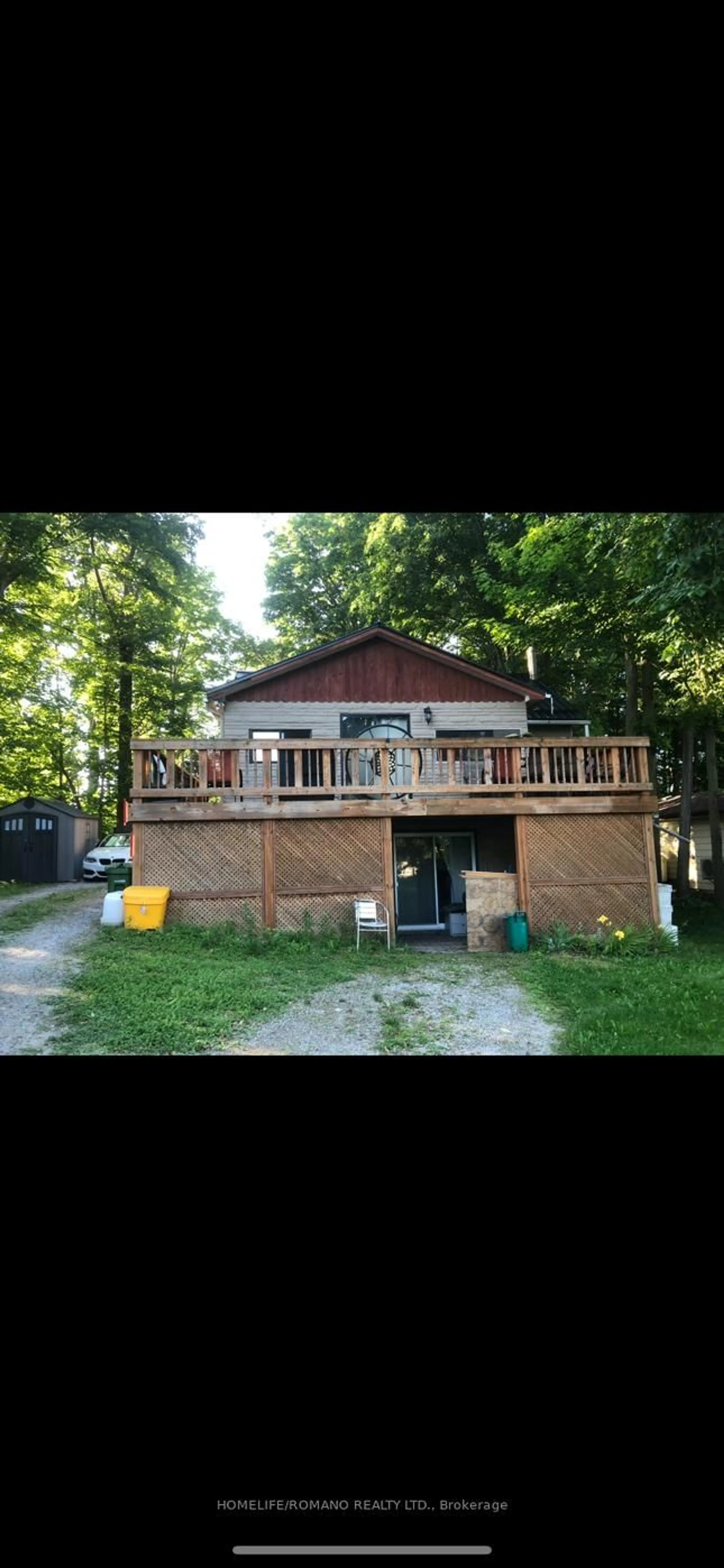 A pic from outside/outdoor area/front of a property/back of a property/a pic from drone, unknown for 15 Pleasure St, Kawartha Lakes Ontario K0M 1G0