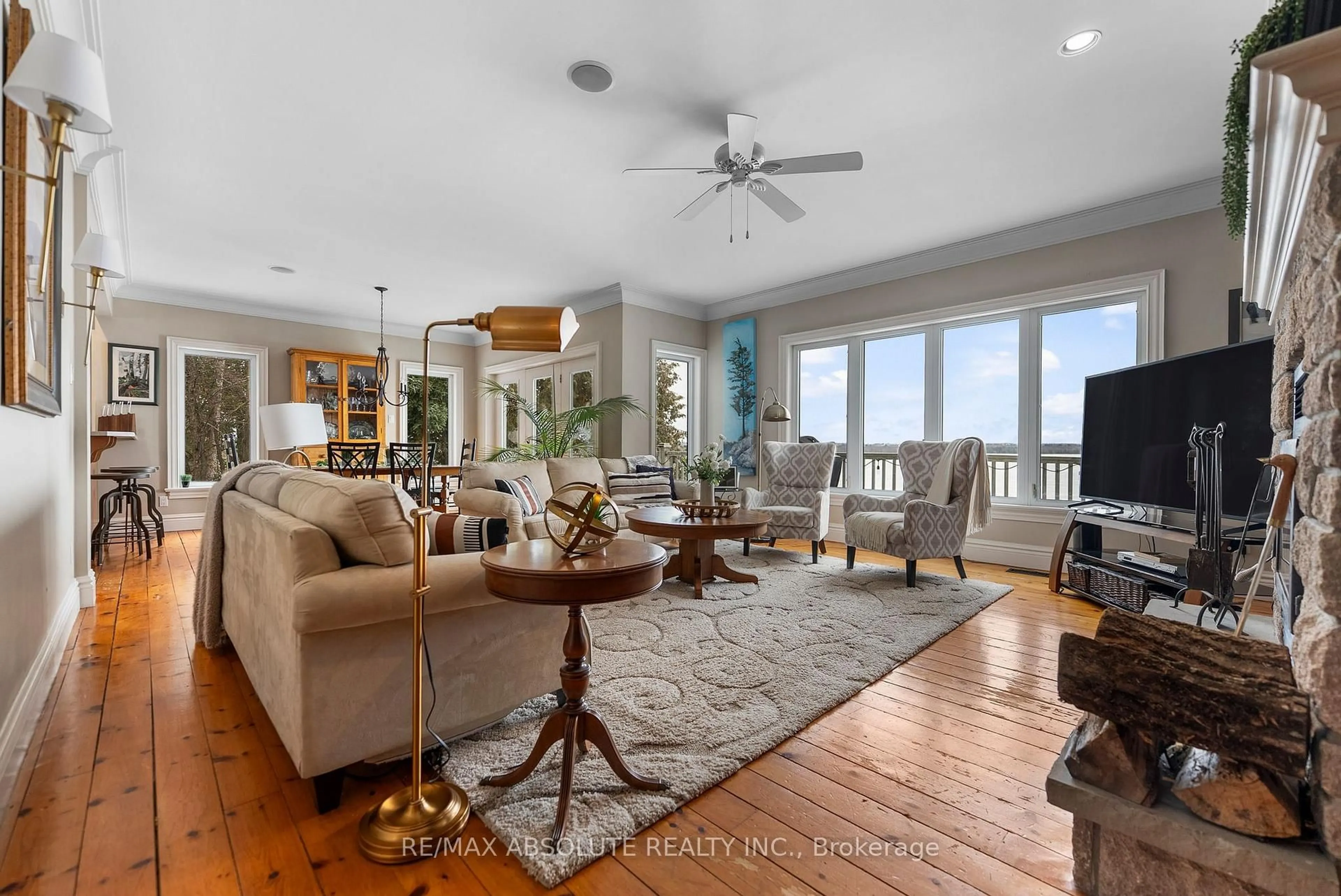 Living room with furniture, unknown for 39 McNeill Rd, Braeside Ontario K0A 1G0