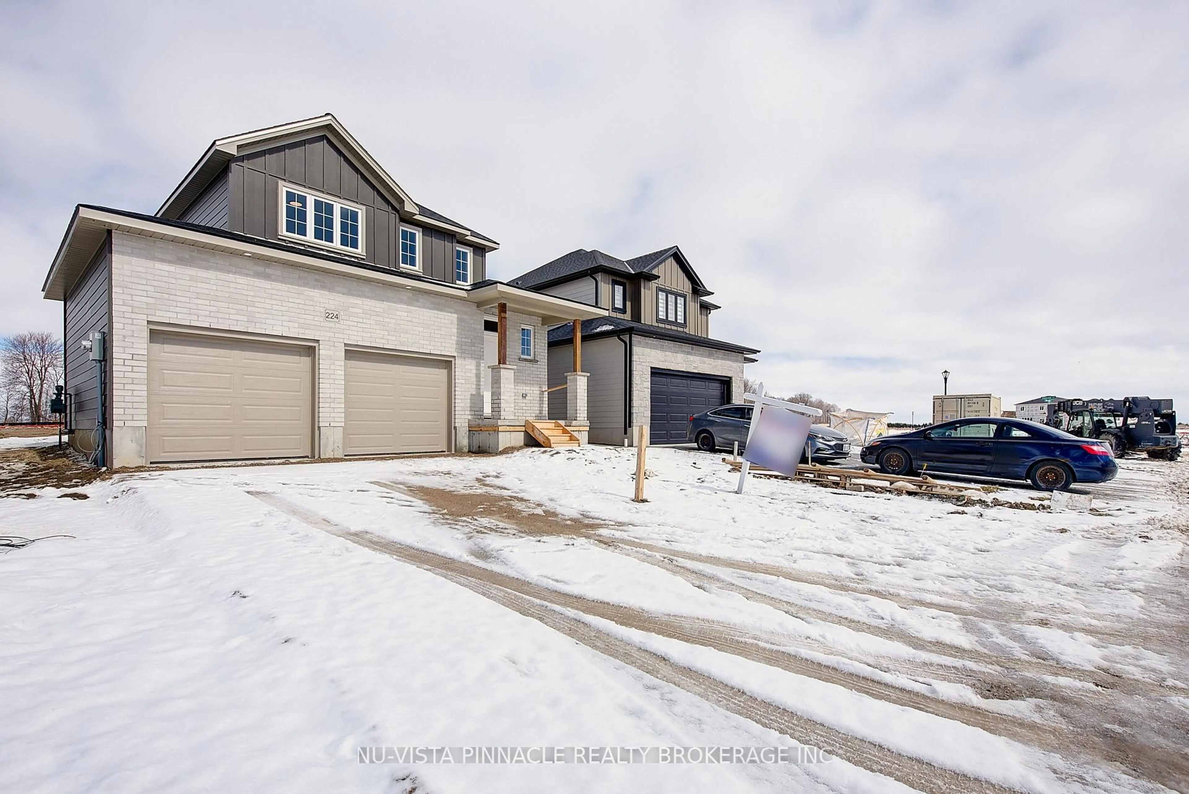 A pic from outside/outdoor area/front of a property/back of a property/a pic from drone, street for 224 Bowman Dr, Middlesex Centre Ontario N0M 2A0