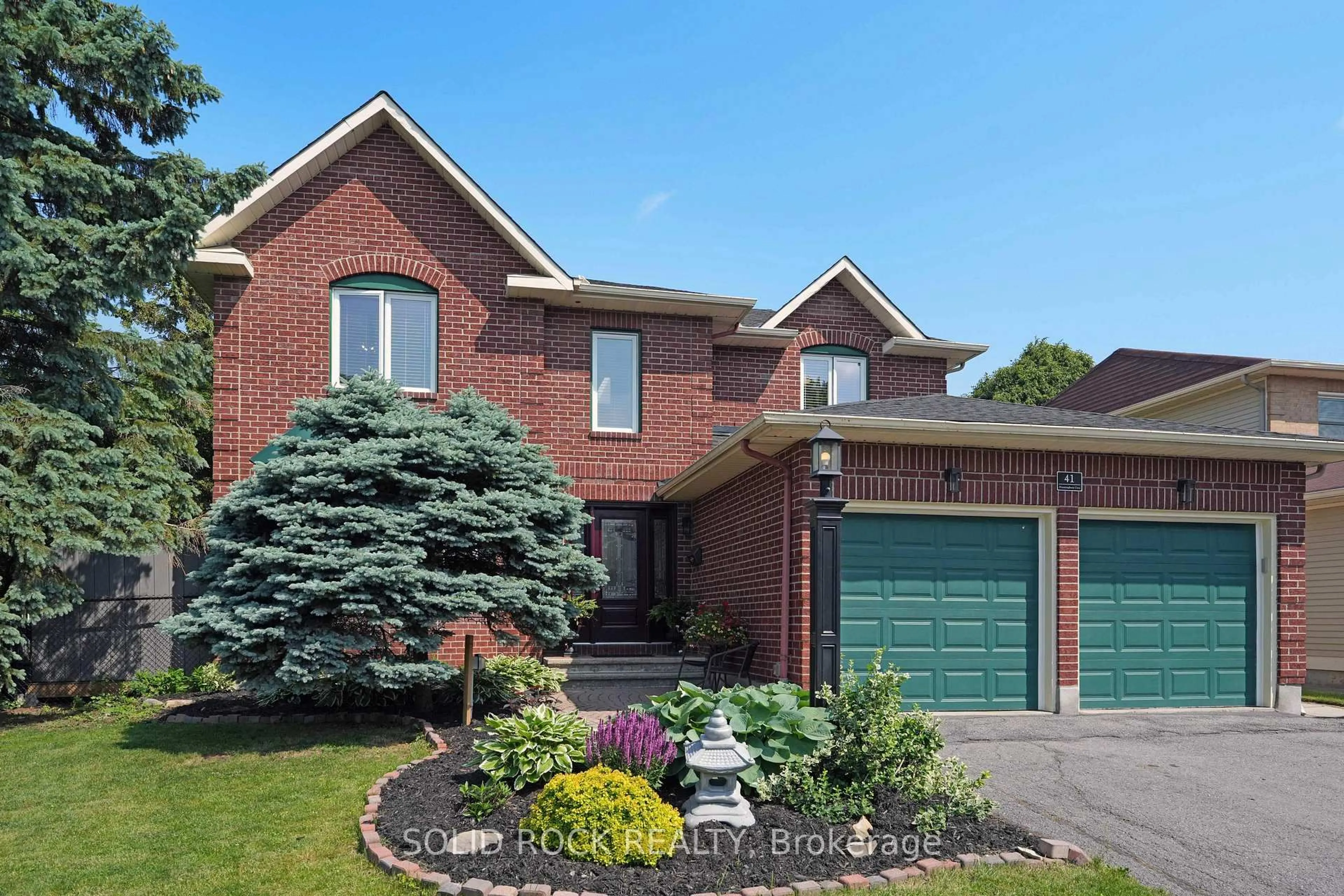 Home with brick exterior material, street for 41 Framingham Cres, Ottawa Ontario K2J 3J4