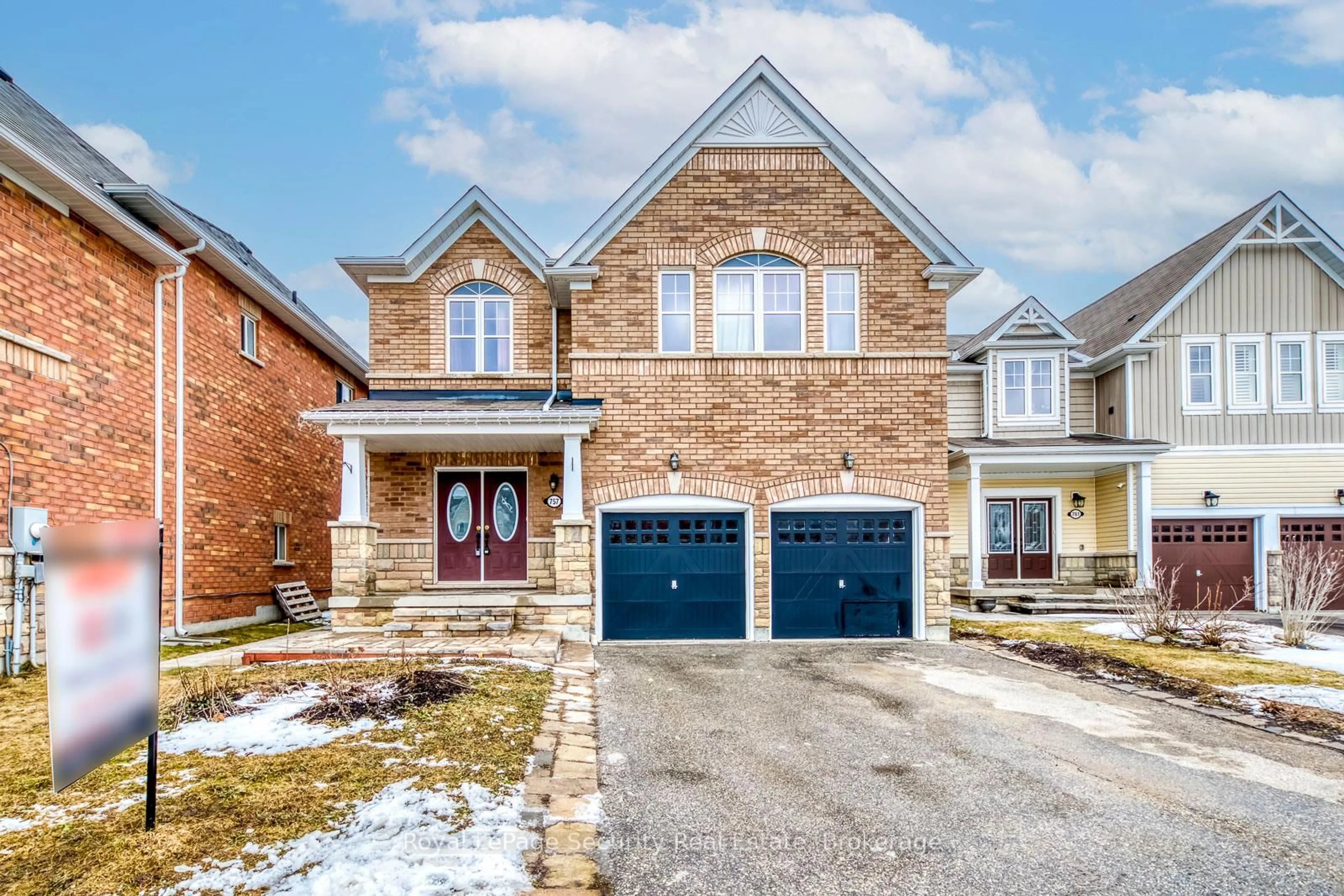 Home with brick exterior material, street for 757 Halbert Dr, Shelburne Ontario L0N 1S2