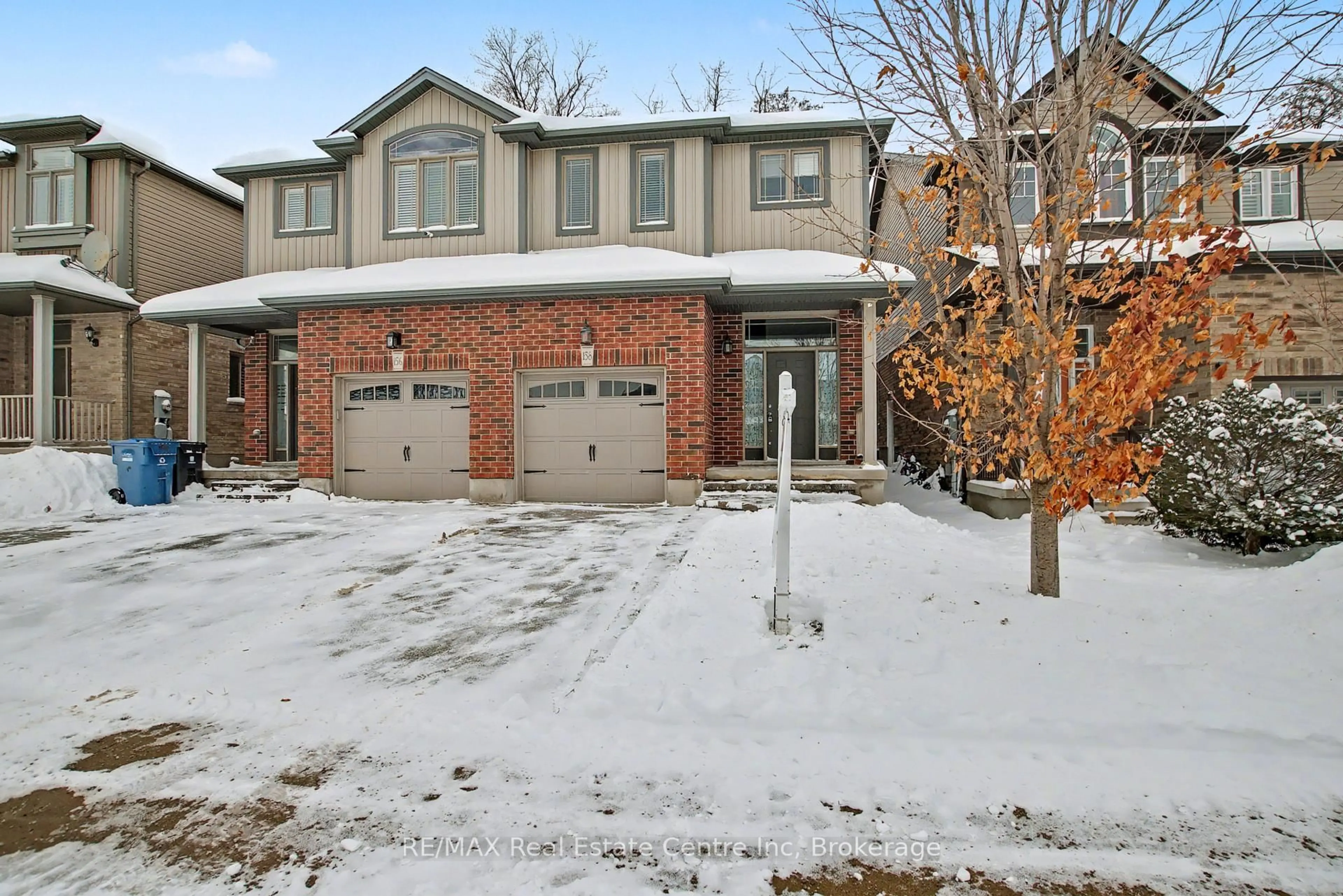 Home with brick exterior material, street for 158 Kemp Cres, Guelph Ontario N1E 0K1