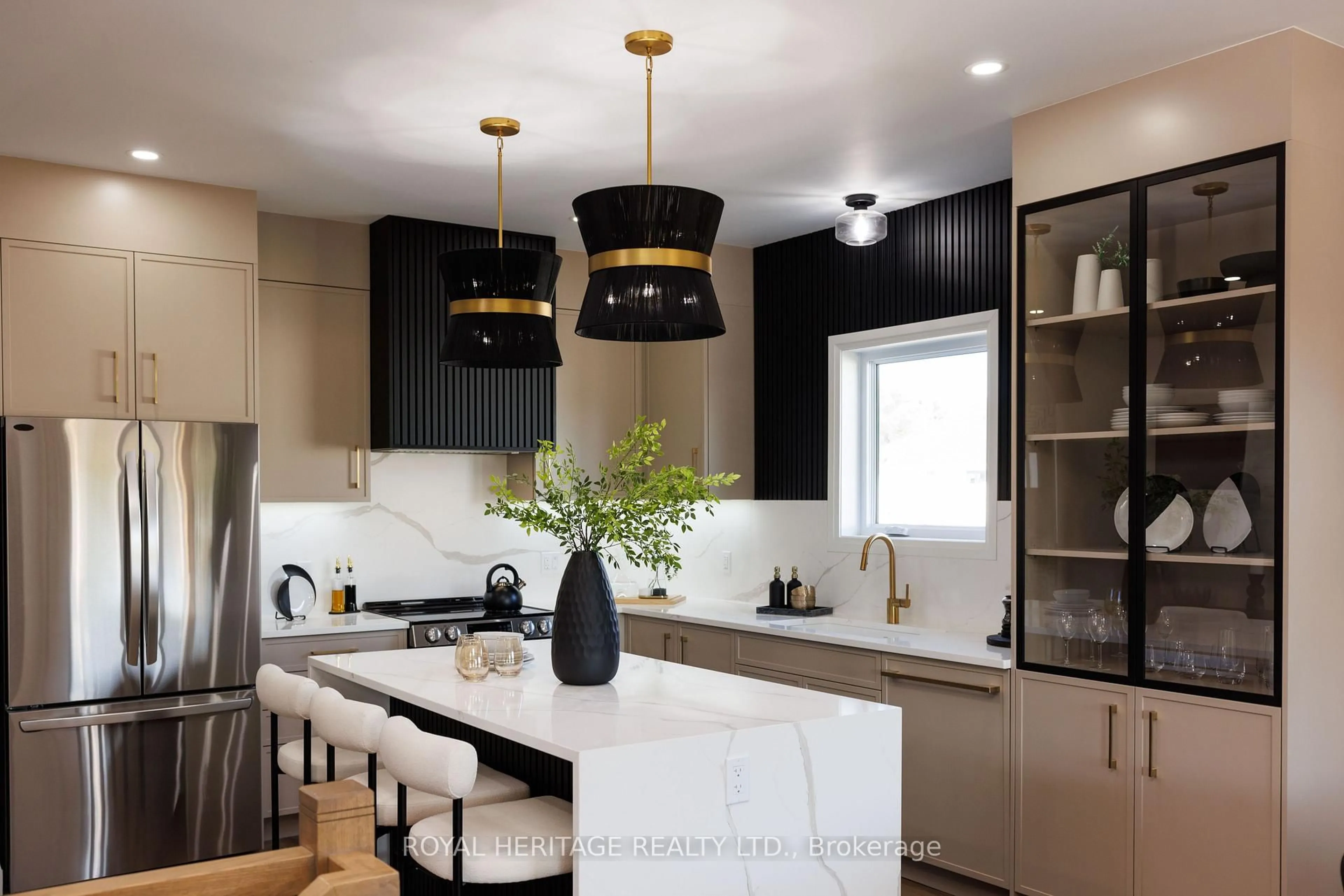 Contemporary kitchen, ceramic/tile floor for Lot 21 River Rapids Rd, Hastings Ontario K0K 2C0