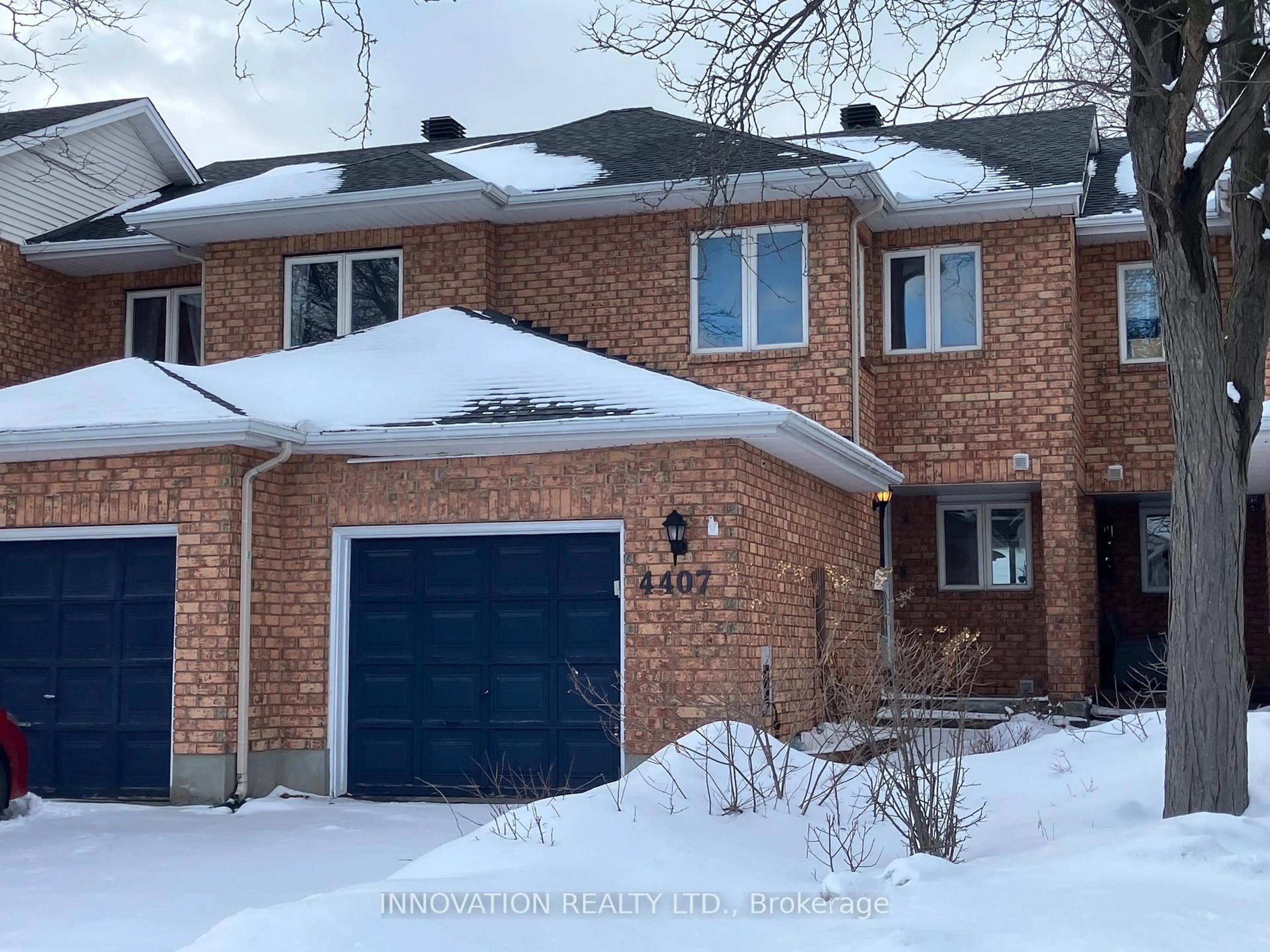 Home with brick exterior material, street for 4407 Ashcroft Crt, Ottawa Ontario K1J 1C7