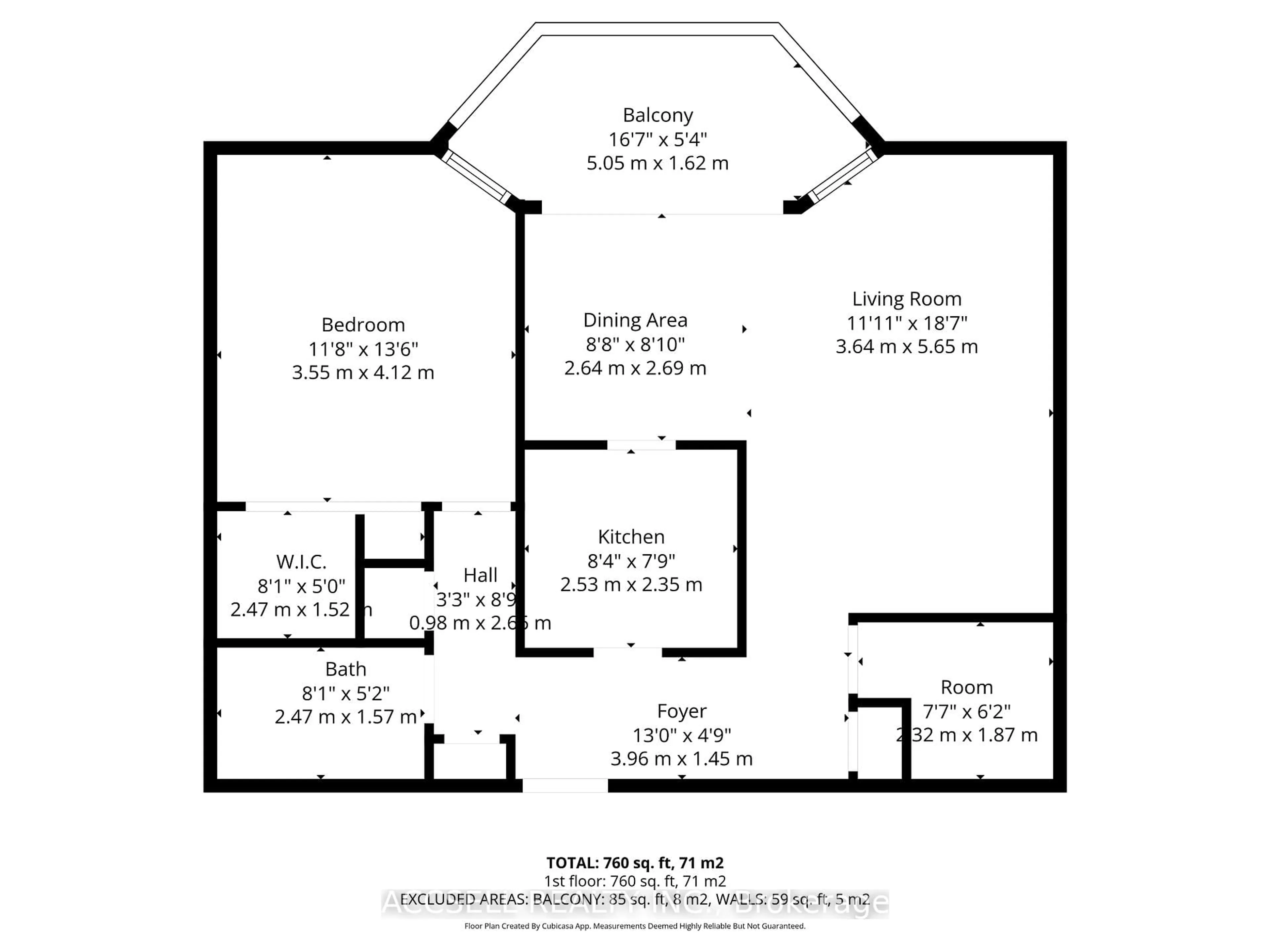Floor plan for 363 Colborne St #1505, London East Ontario N6B 3N3