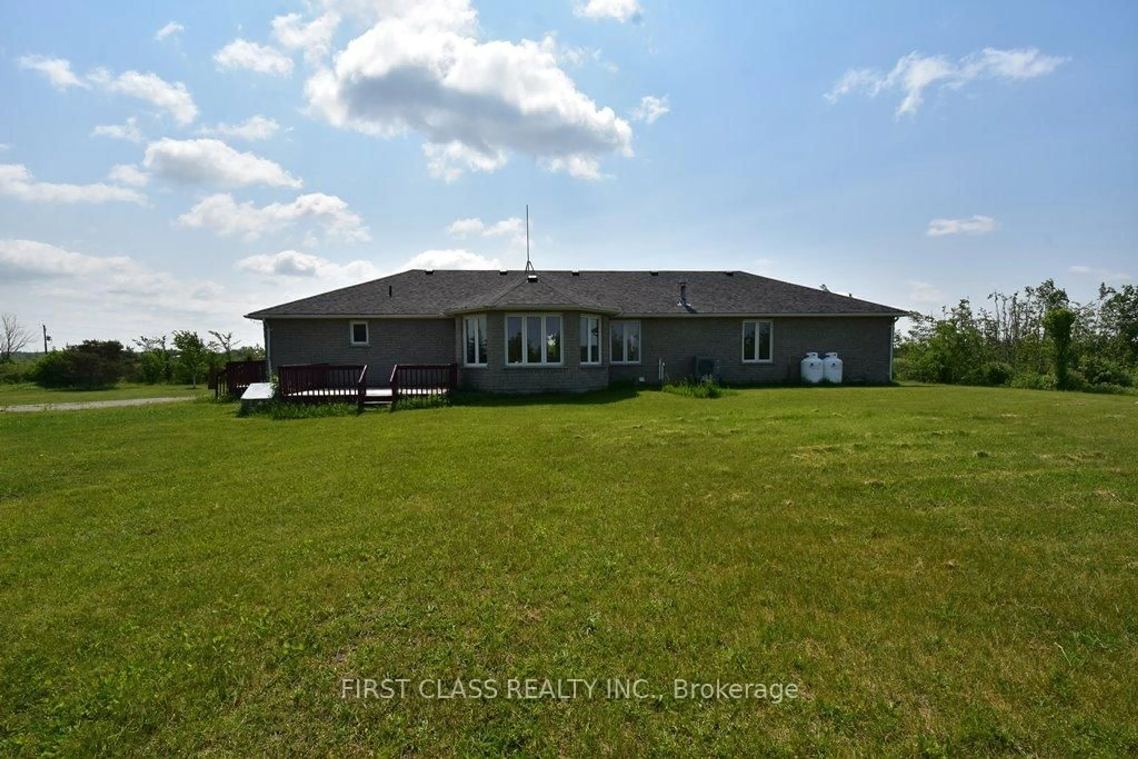 A pic from outside/outdoor area/front of a property/back of a property/a pic from drone, water/lake/river/ocean view for 1859 County Road 46, Kawartha Lakes Ontario K0M 2T0