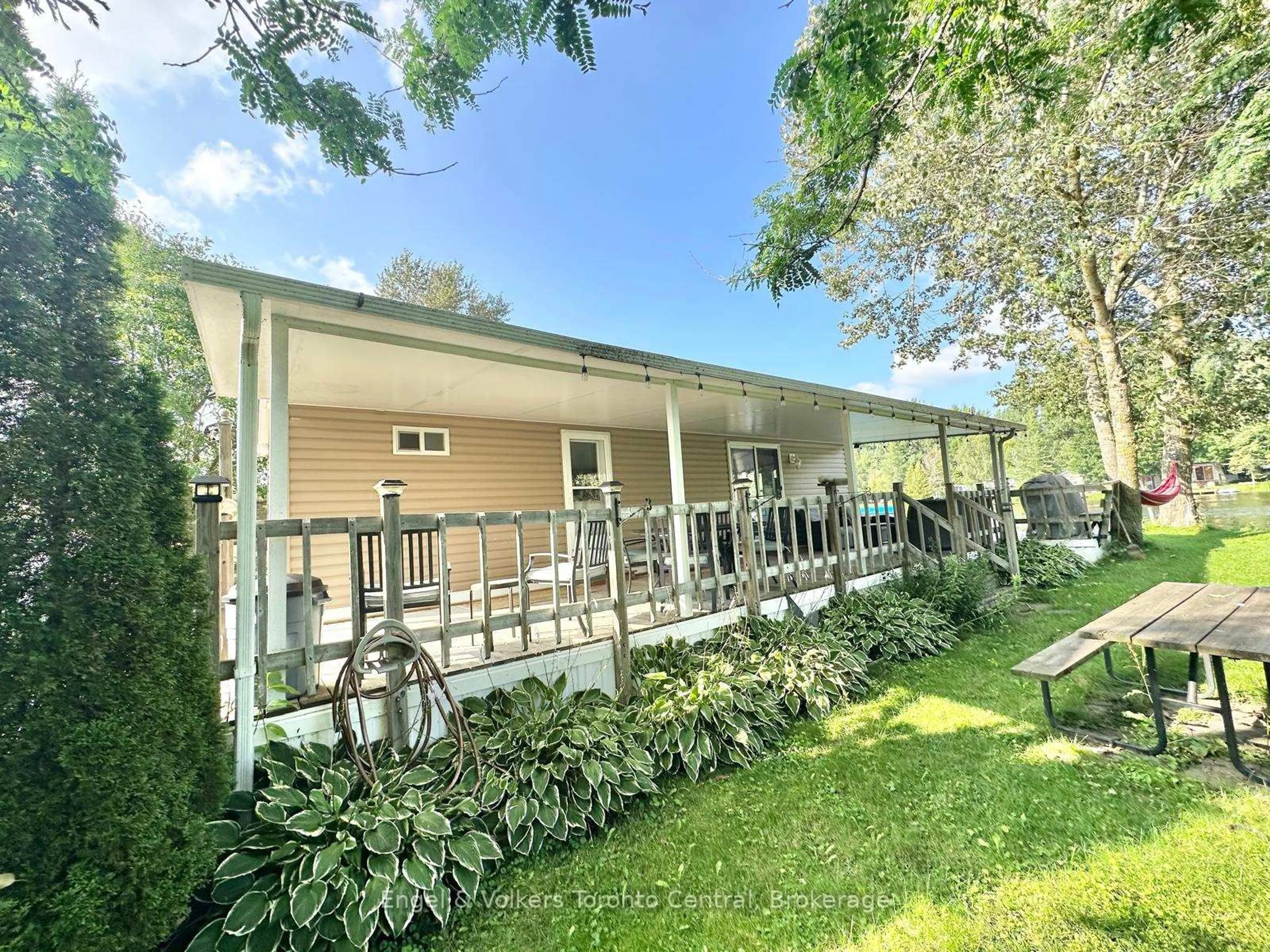 A pic from outside/outdoor area/front of a property/back of a property/a pic from drone, unknown for 7489 SIDEROAD 5 #B8, Wellington North Ontario N0G 2L0