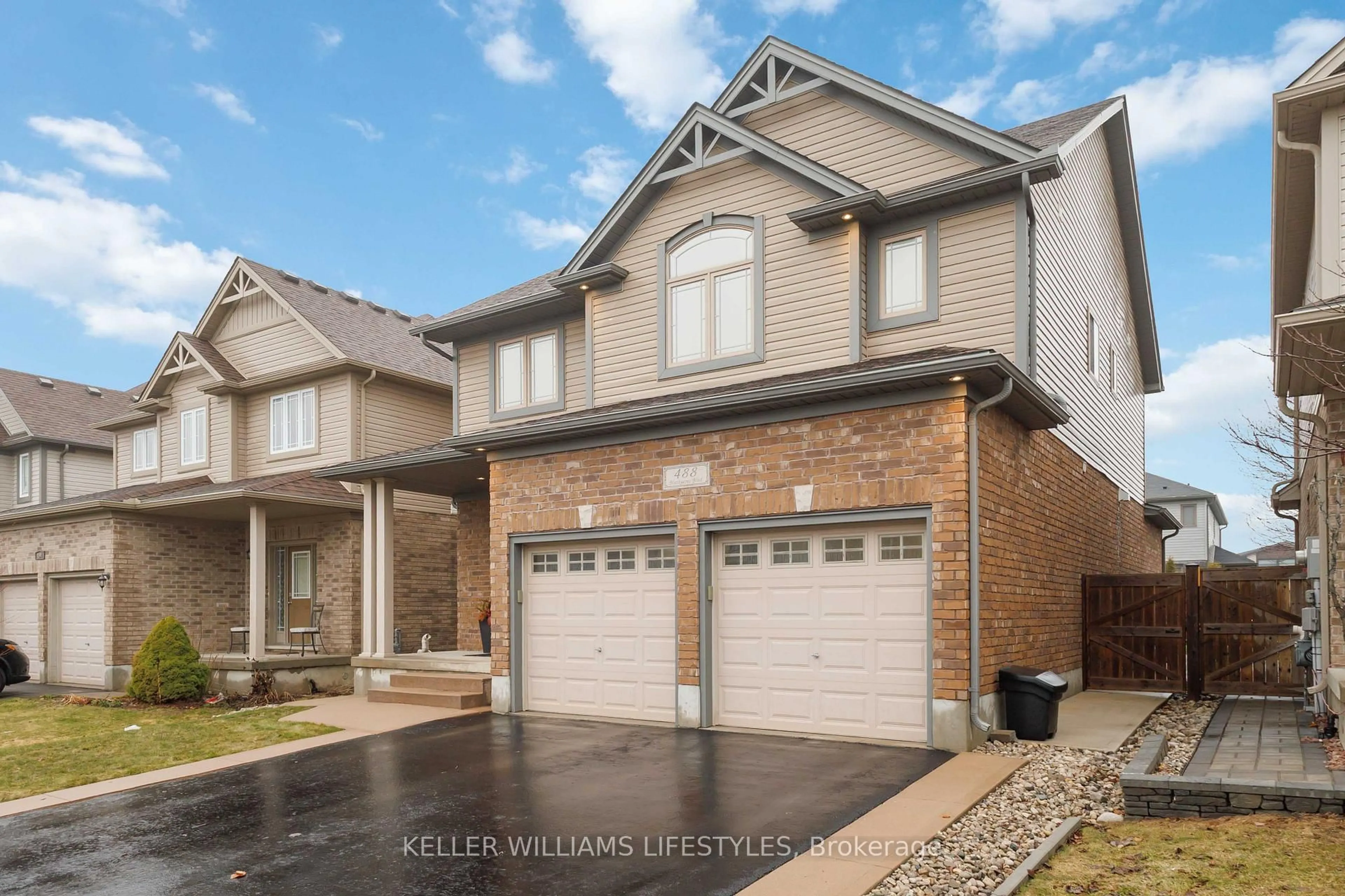 Home with brick exterior material, street for 488 Blackacres Blvd, London North Ontario N6G 0J6