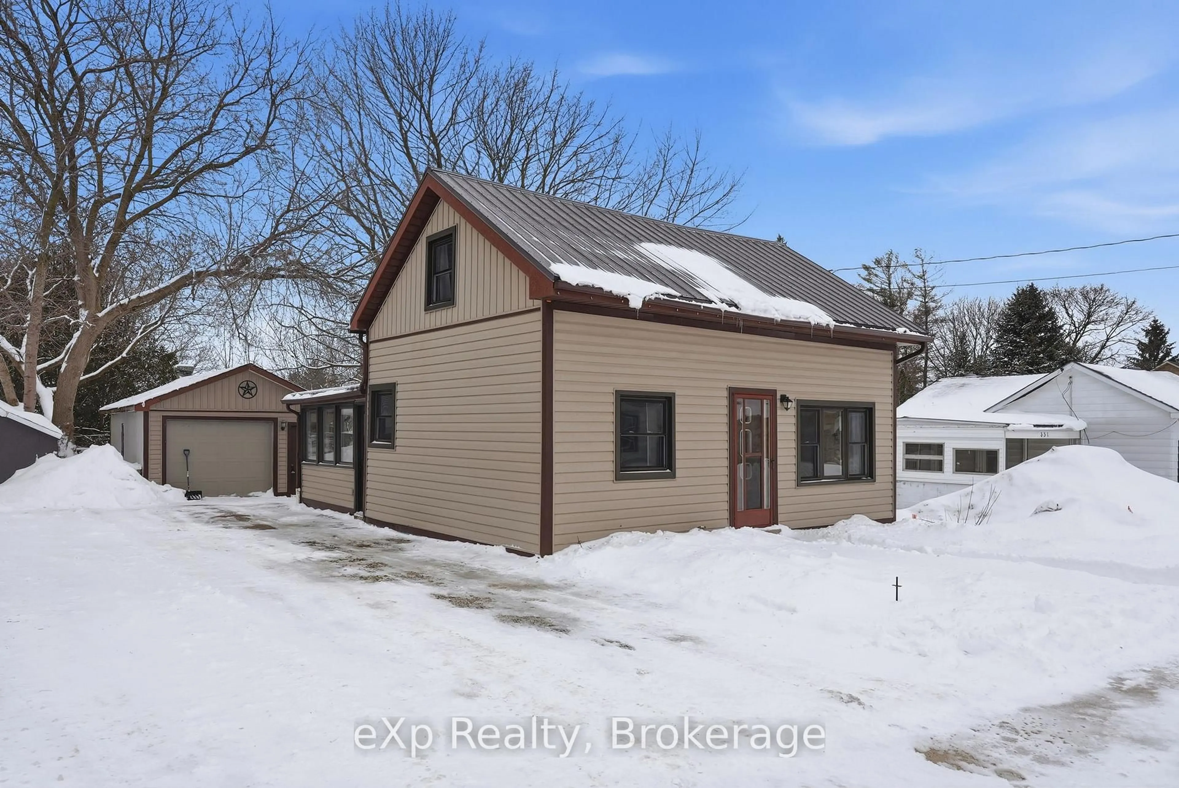 A pic from outside/outdoor area/front of a property/back of a property/a pic from drone, building for 361 William St, Wellington North Ontario N0G 2L3