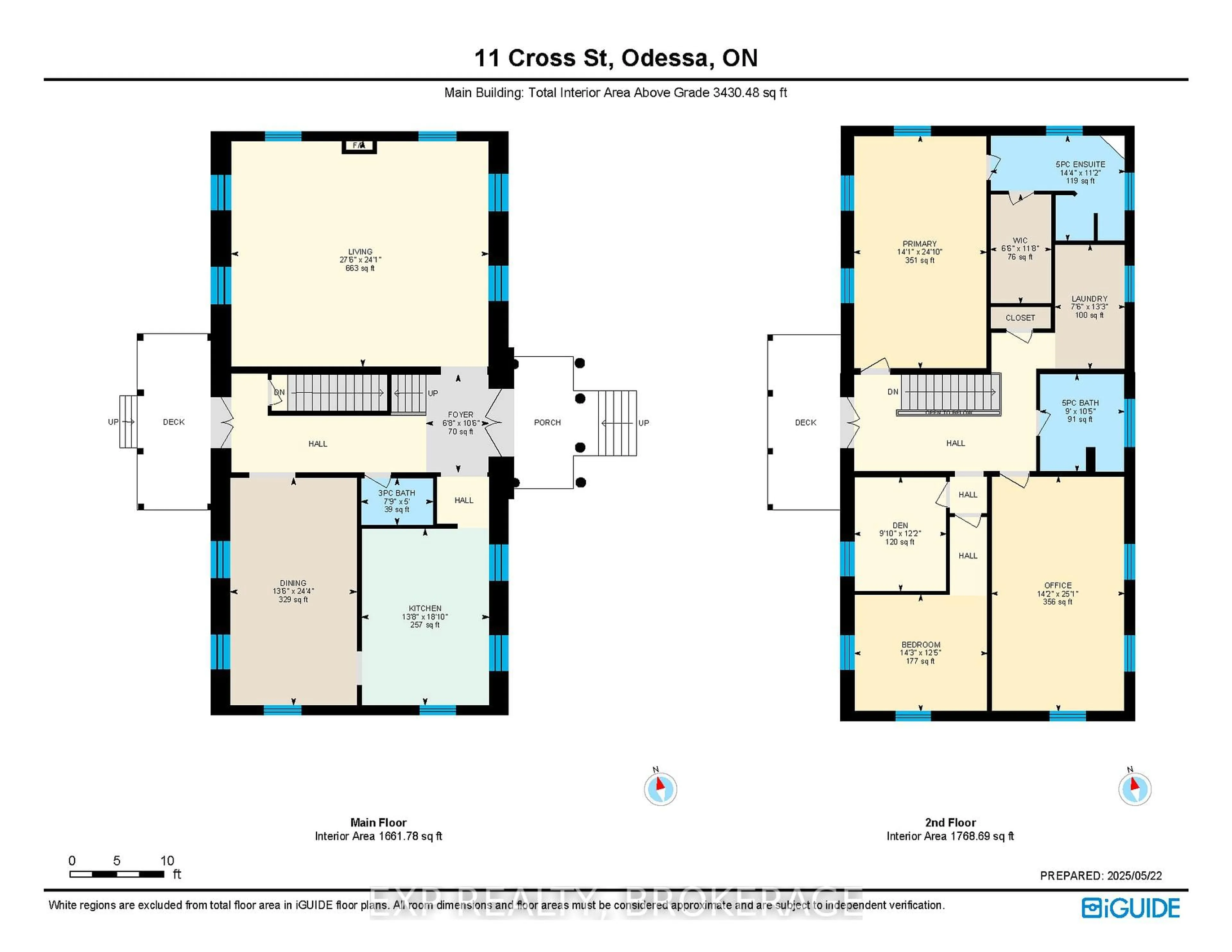 Floor plan for 11 CROSS St, Bissett Creek Ontario K0H 2H0