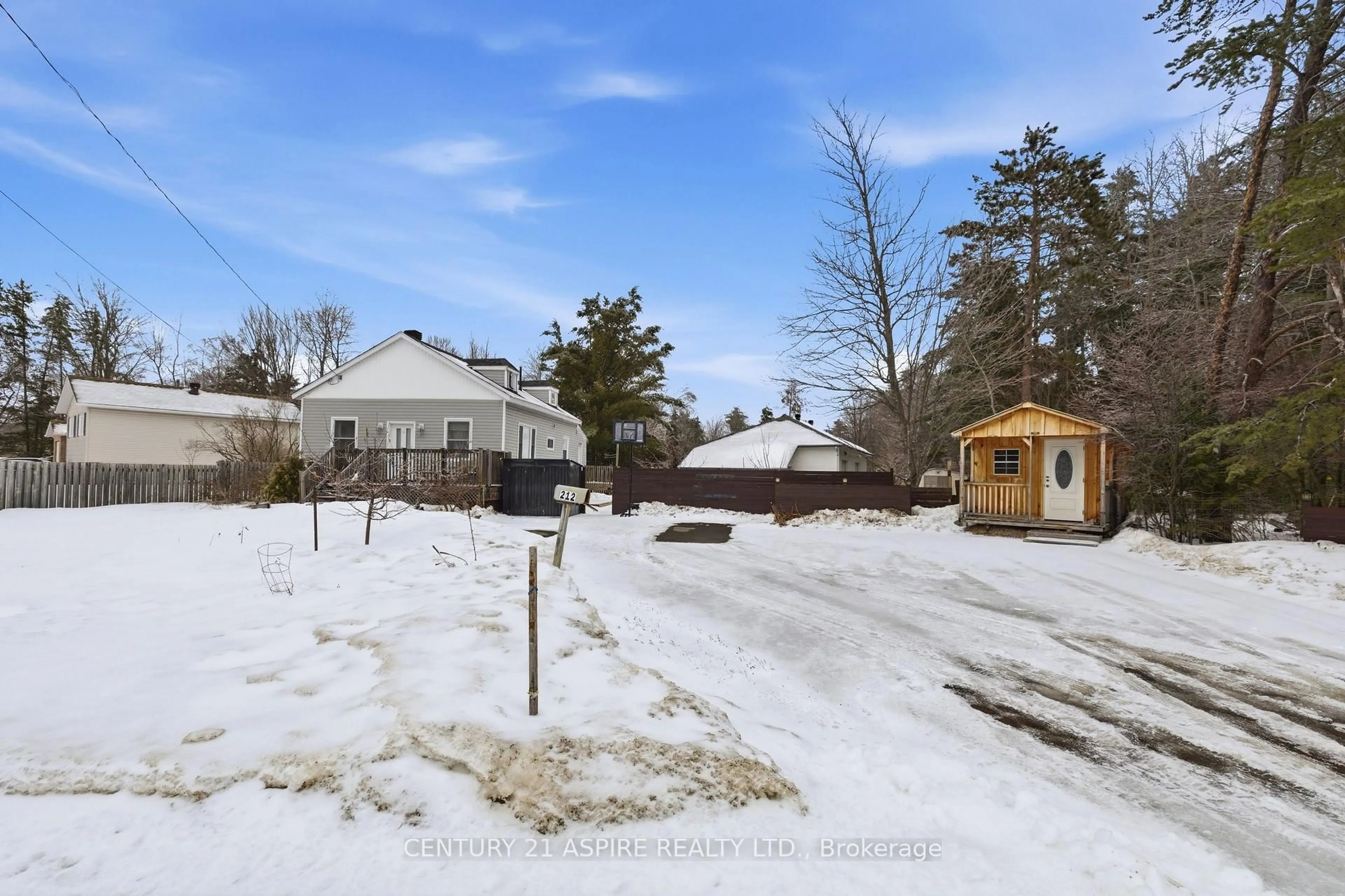 A pic from outside/outdoor area/front of a property/back of a property/a pic from drone, street for 212 Schwanz Rd, Petawawa Ontario K8H 1Y5