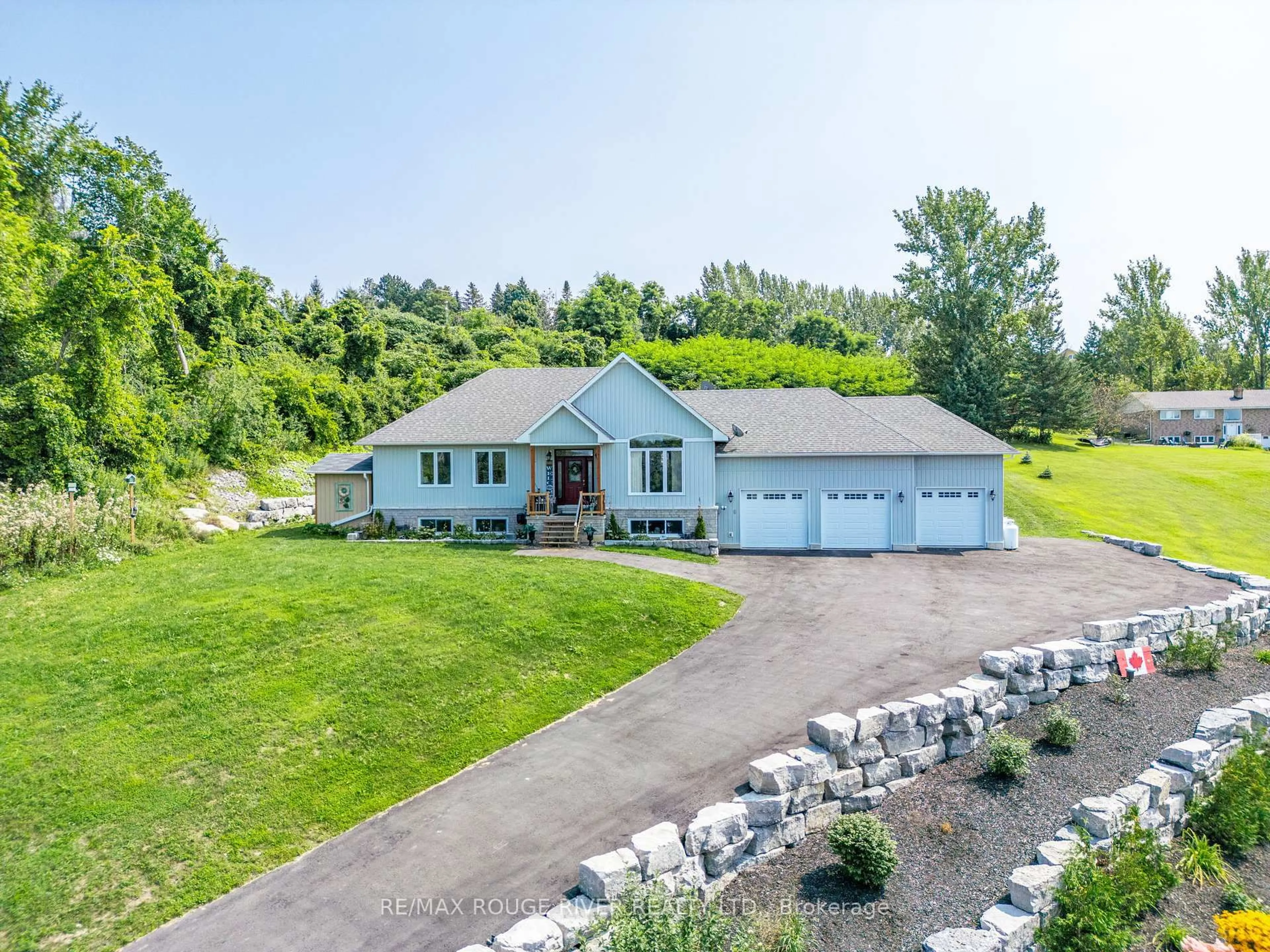 A pic from outside/outdoor area/front of a property/back of a property/a pic from drone, unknown for 59 Edgewater Dr, Alnwick/Haldimand Ontario K0K 2X0