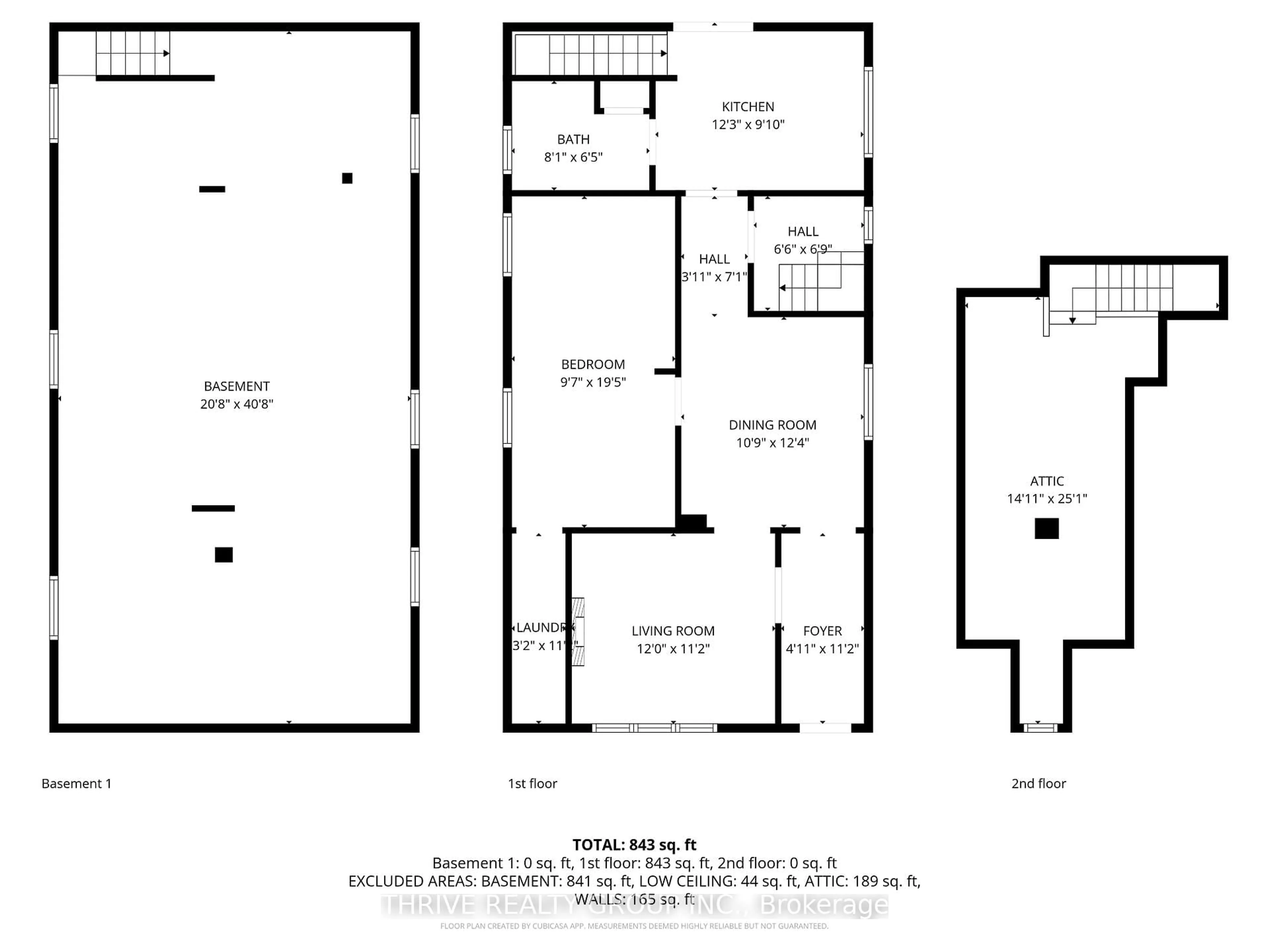 Floor plan for 12 Arthur St, London East Ontario N5Y 3B9