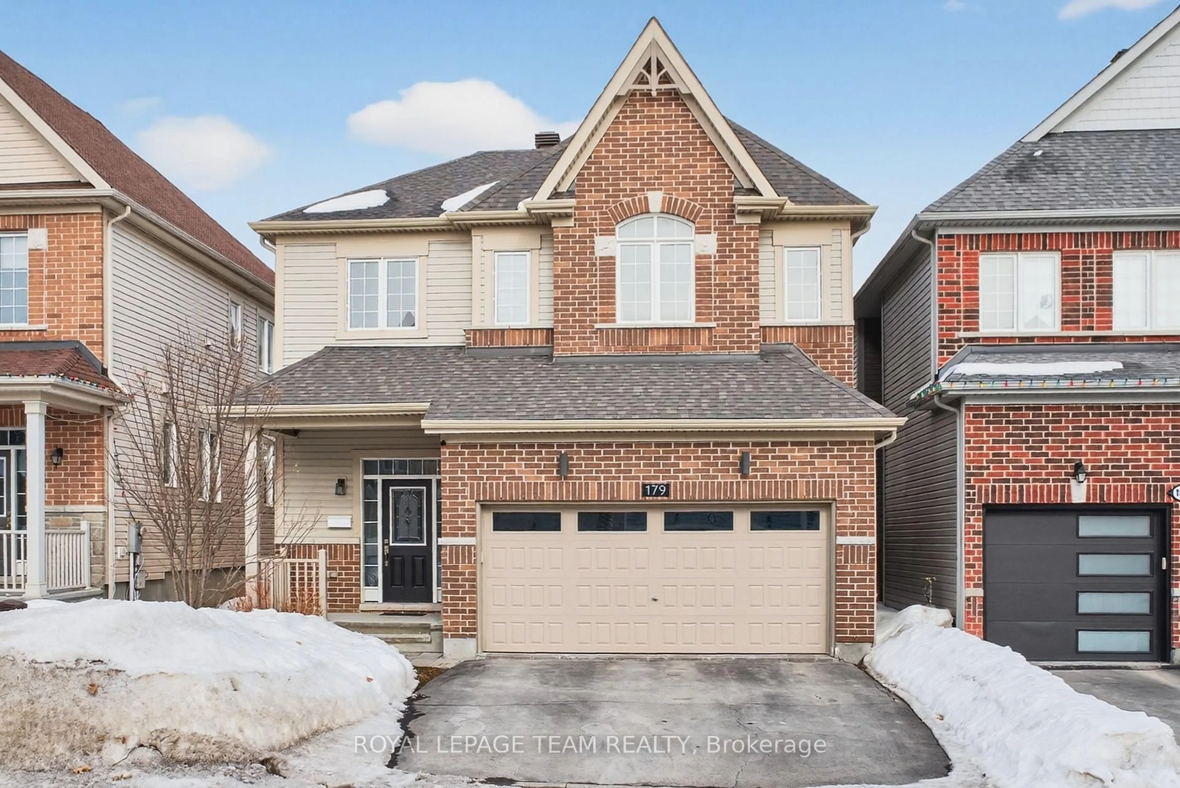 Home with brick exterior material, street for 179 Asper Trail Circ, Ottawa Ontario K2M 0K7