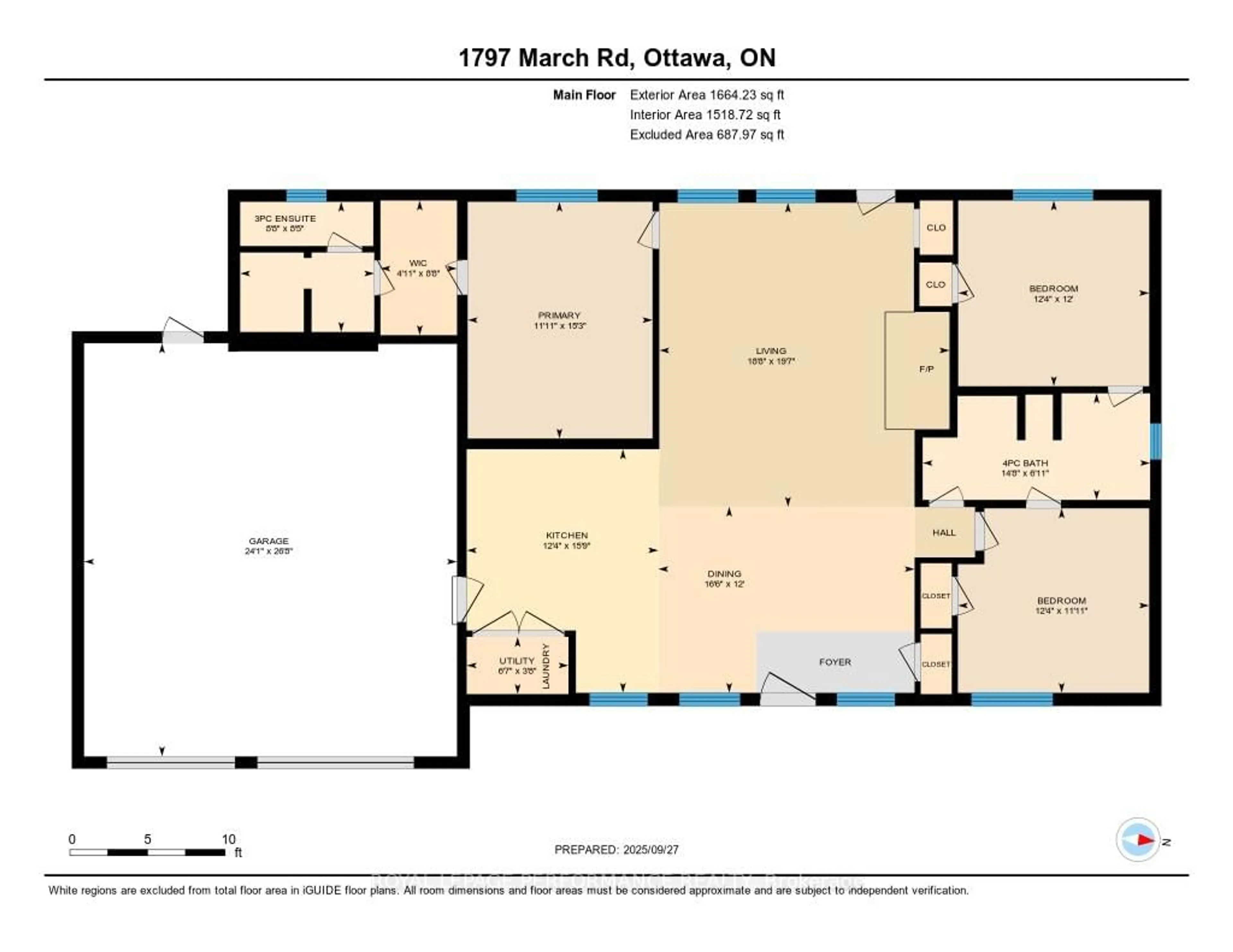 Floor plan for 1797 March Rd, Carp Ontario K0A 1L0