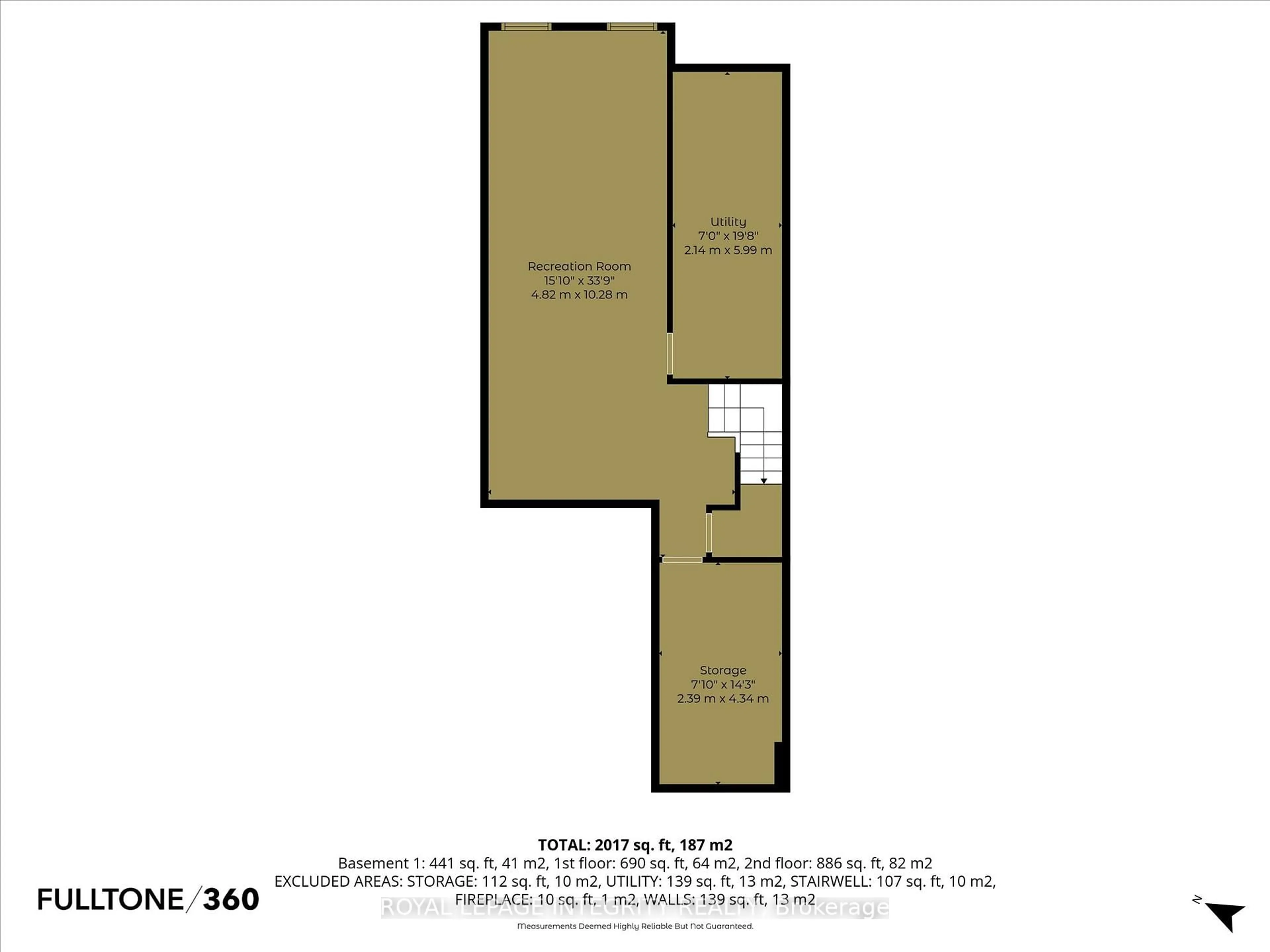 Floor plan for 88 Chevron Pl, Orleans Ontario K1W 0L6
