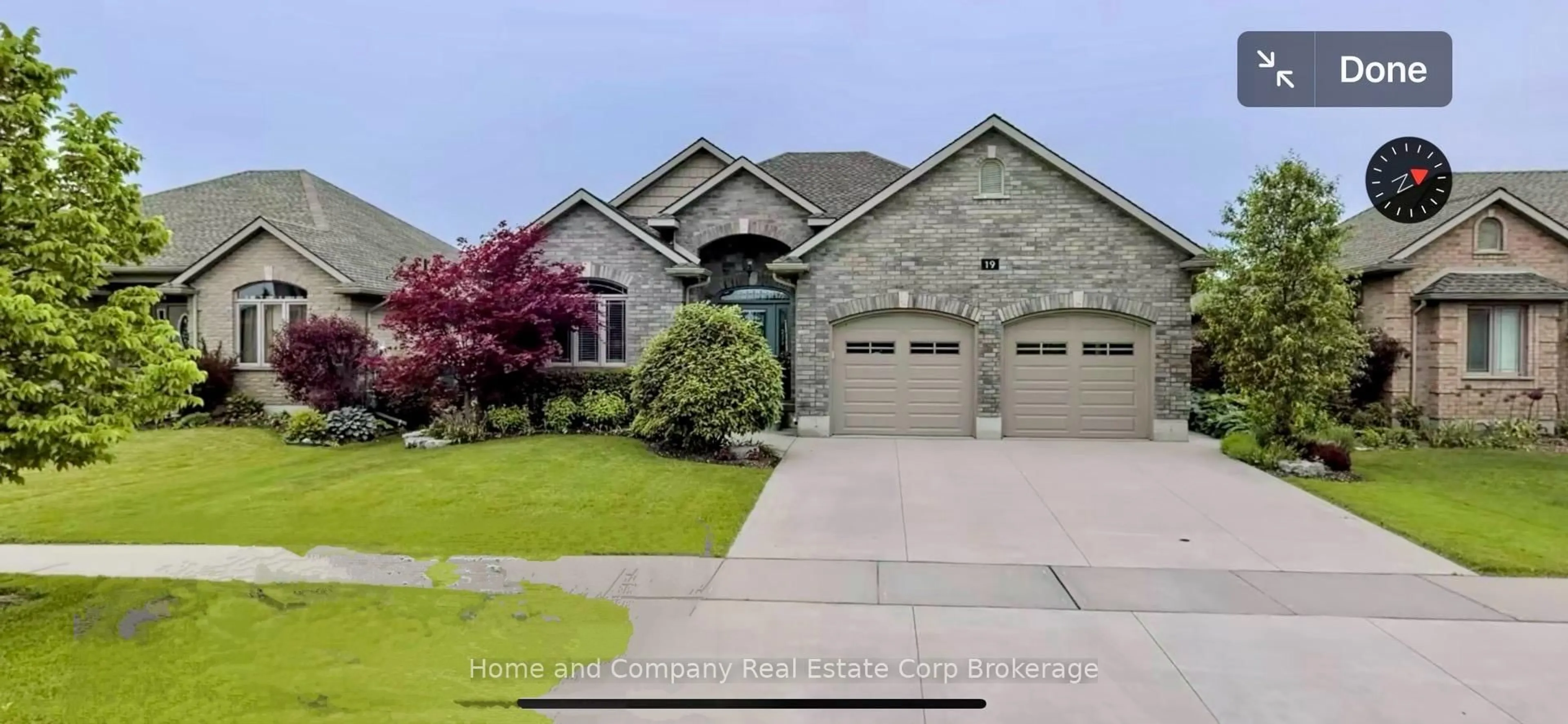 Home with brick exterior material, street for 19 Hossie Terr, Stratford Ontario N5A 8B6