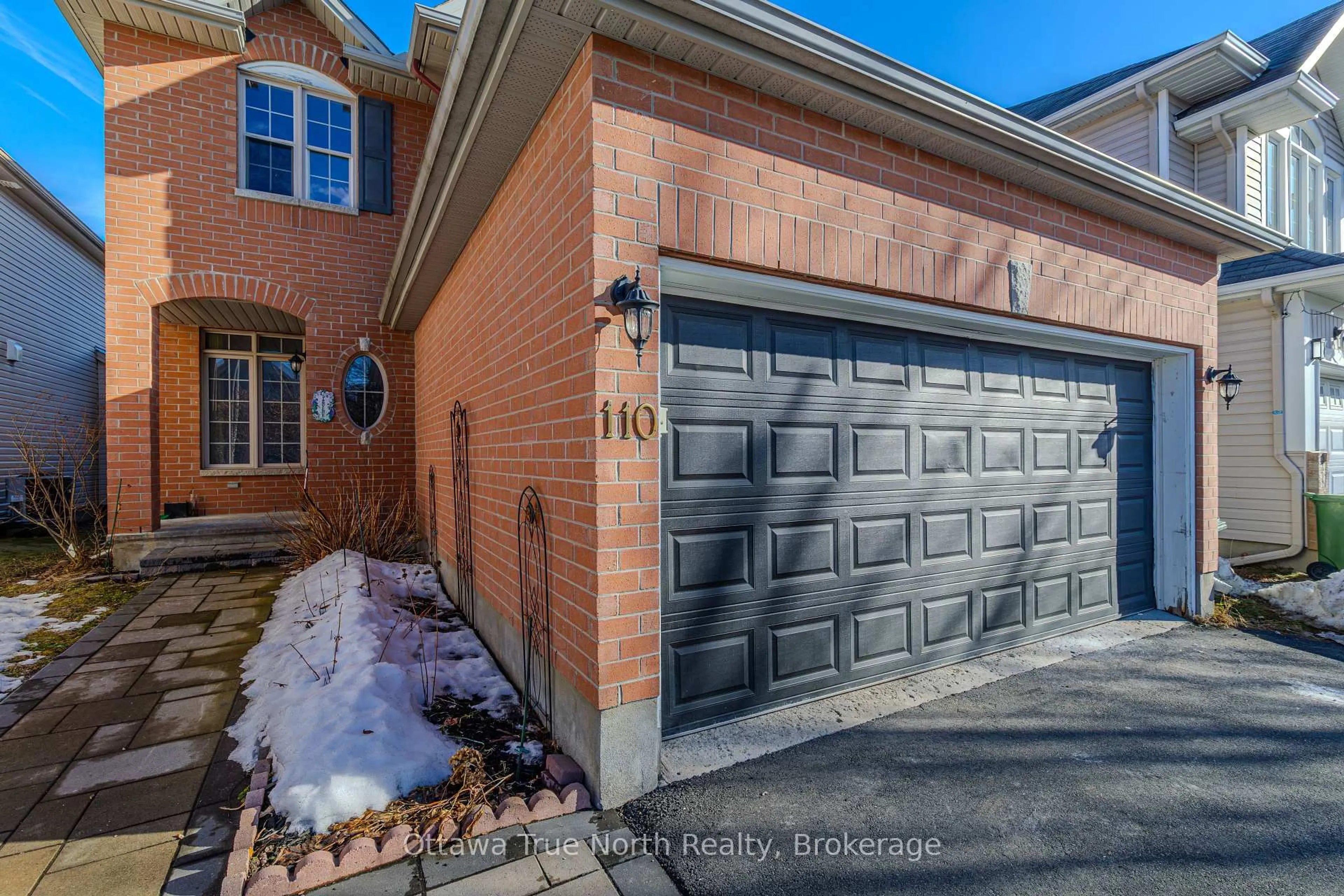 Home with brick exterior material, street for 110 Macara Cres, Ottawa Ontario K2K 0E1