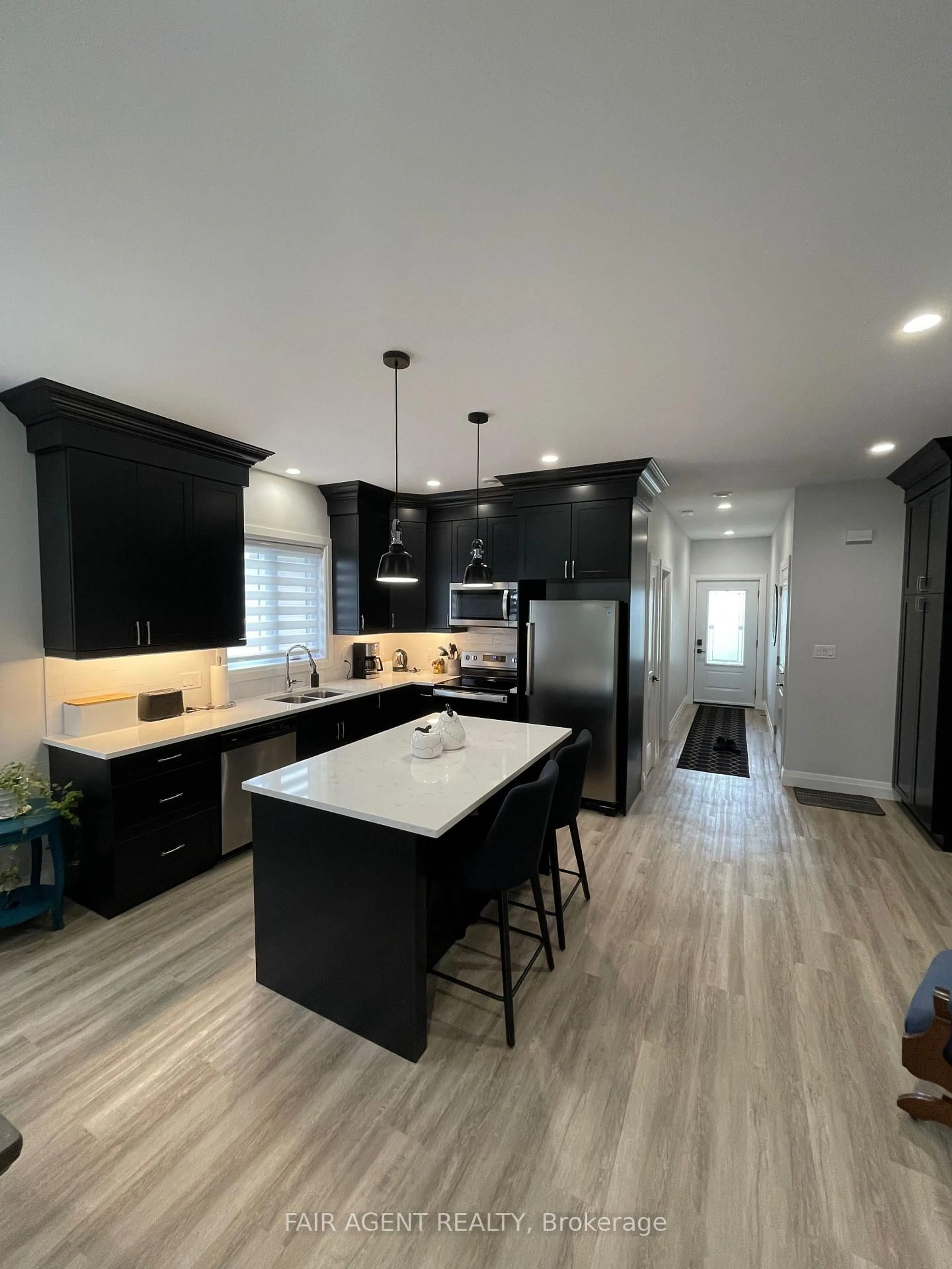 Open concept kitchen, unknown for 255 Albert St #2, Huron East Ontario N0G 1H0