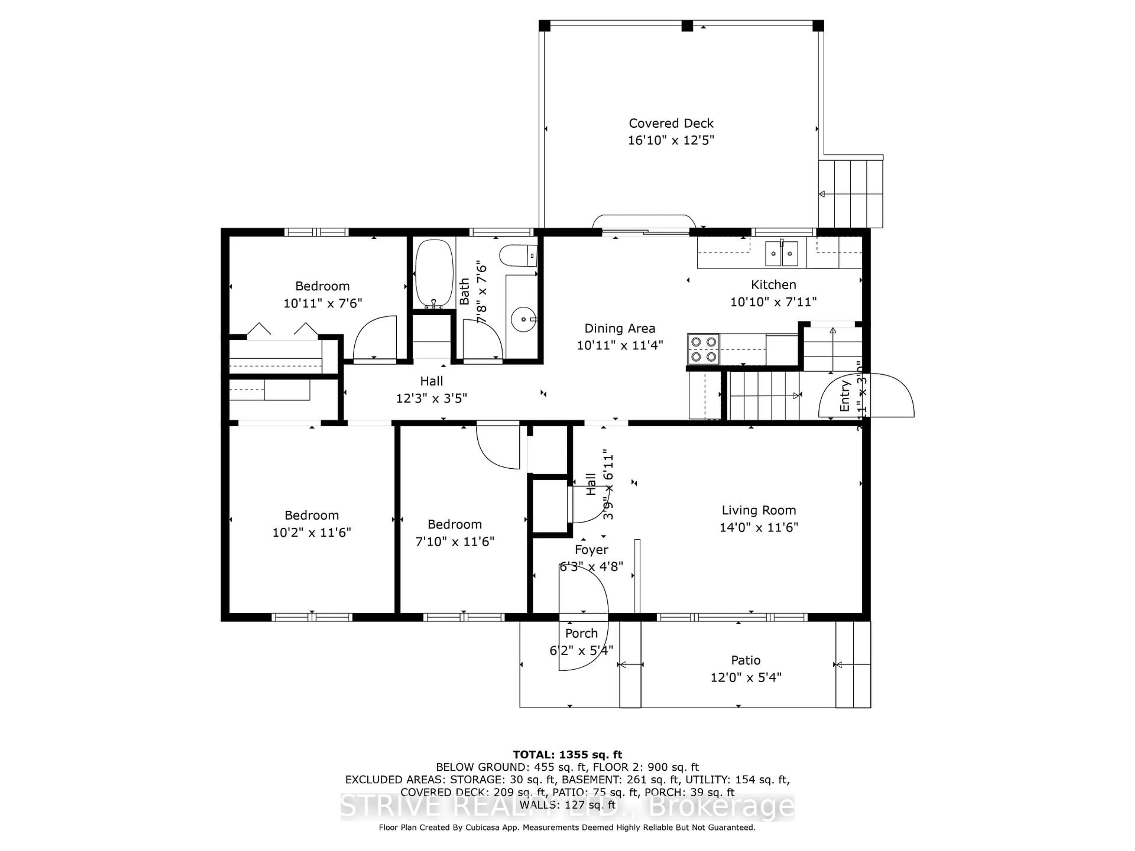 Floor plan for 81 D'arcy St, Cobourg Ontario K9A 3Z7