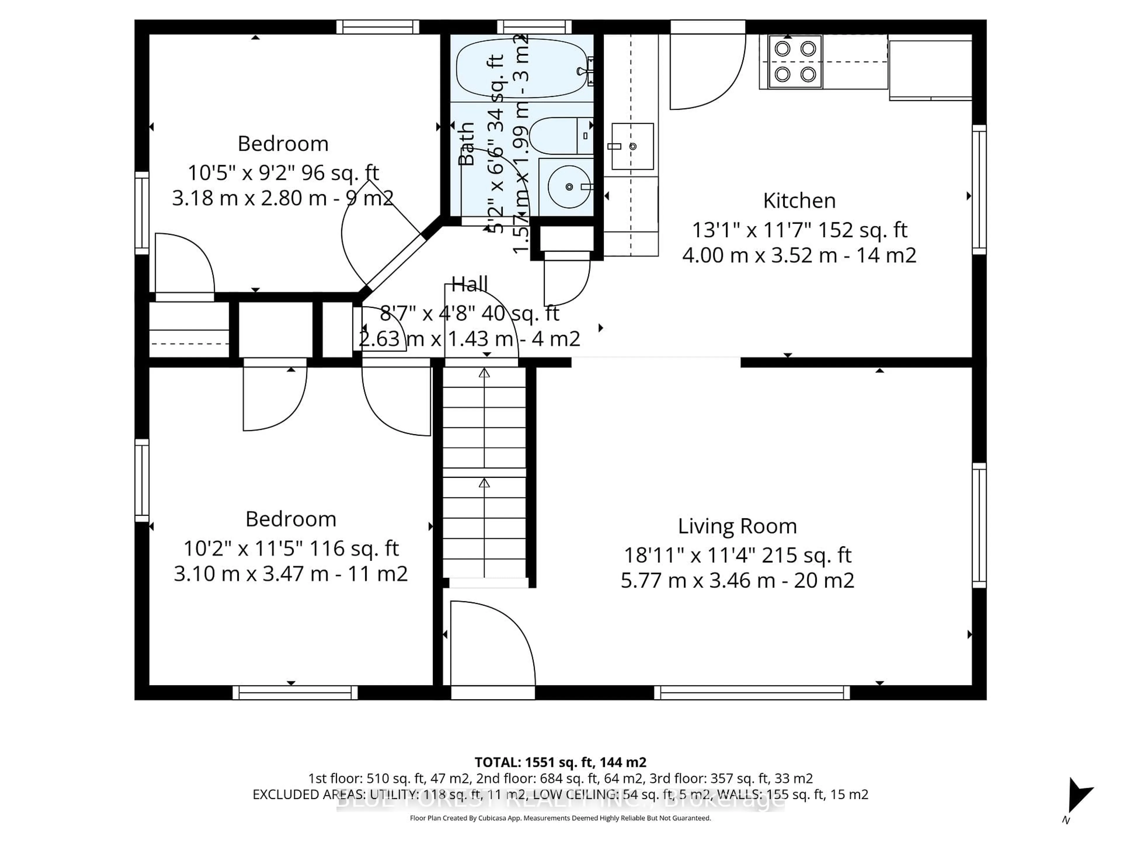 Floor plan for 1877 Royal Cres, London East Ontario N5W 2A9