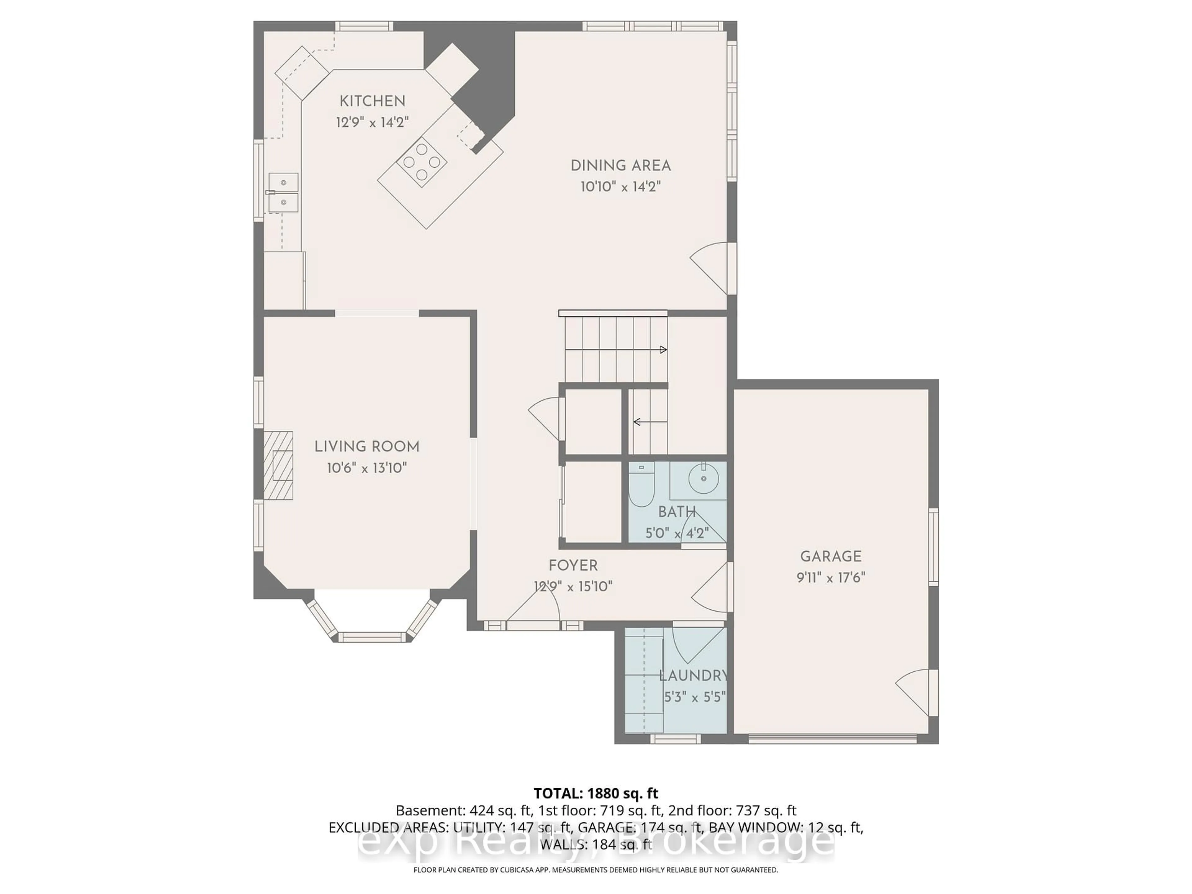 Floor plan for 3 GRAY Crt, South Bruce Ontario N0G 2J0