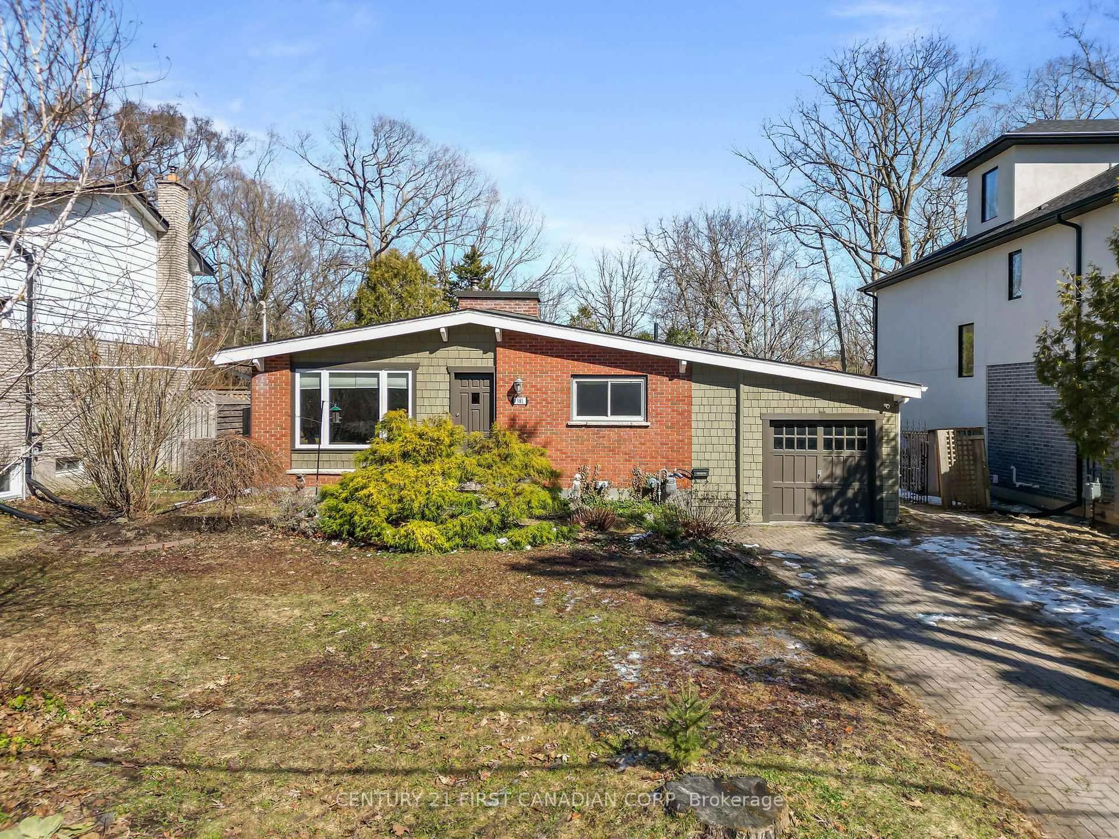 Home with brick exterior material, street for 381 Hyde Park Rd, London North Ontario N6H 3R8