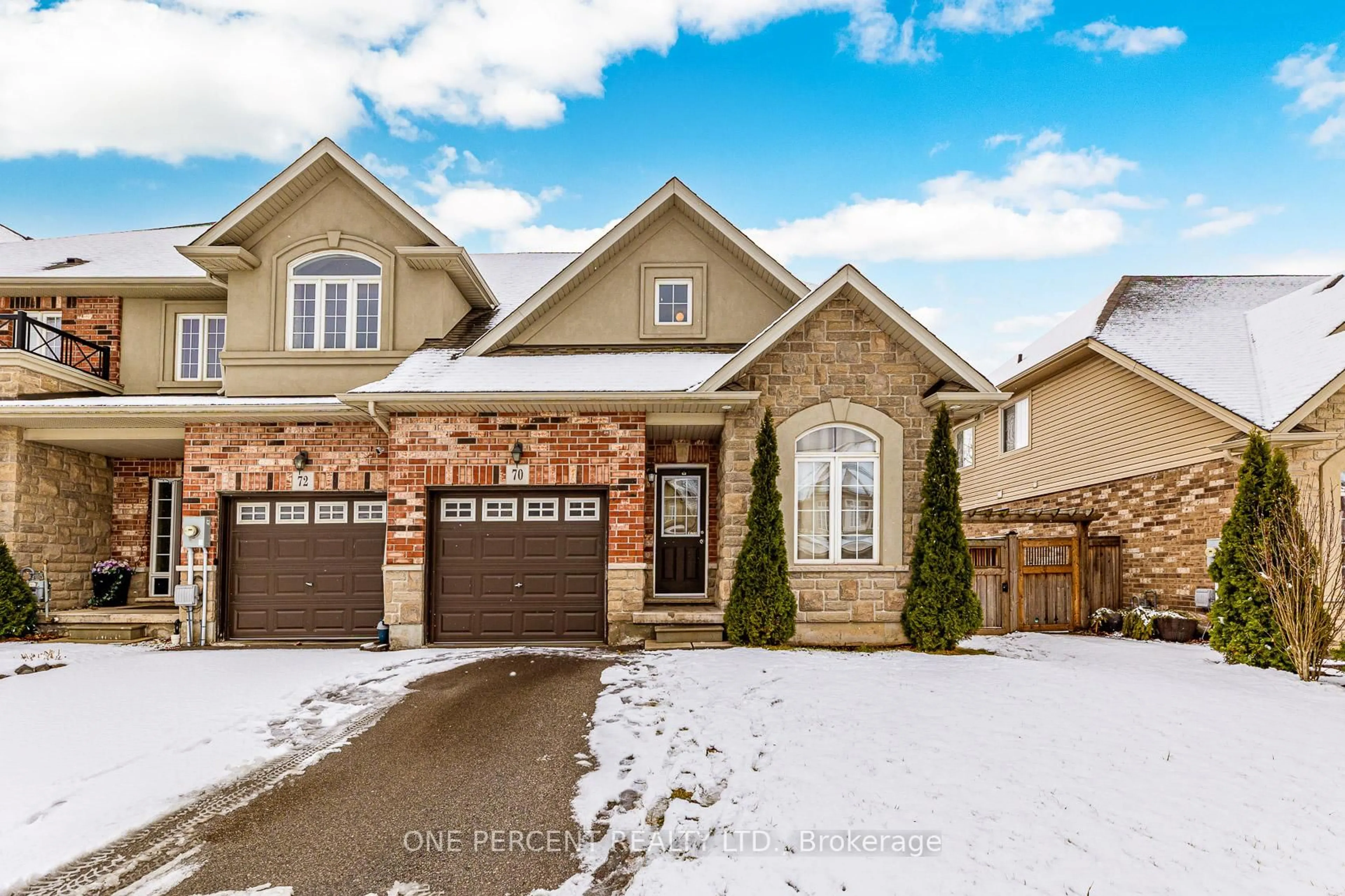 Home with brick exterior material, street for 70 Galileo Dr, Hamilton Ontario L8E 0H1