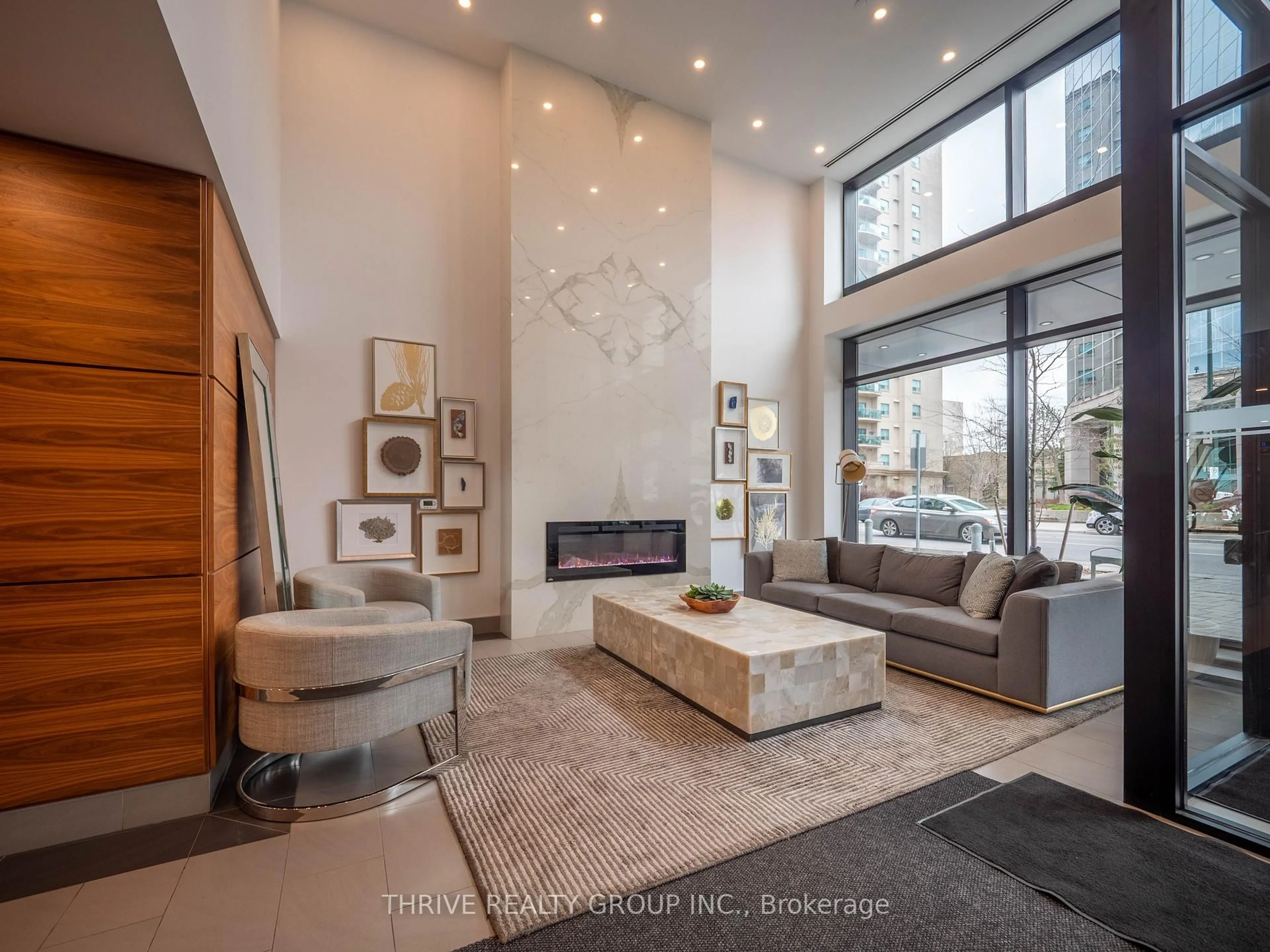 Living room with furniture, unknown for 505 Talbot St #1705, London East Ontario N6A 2S6